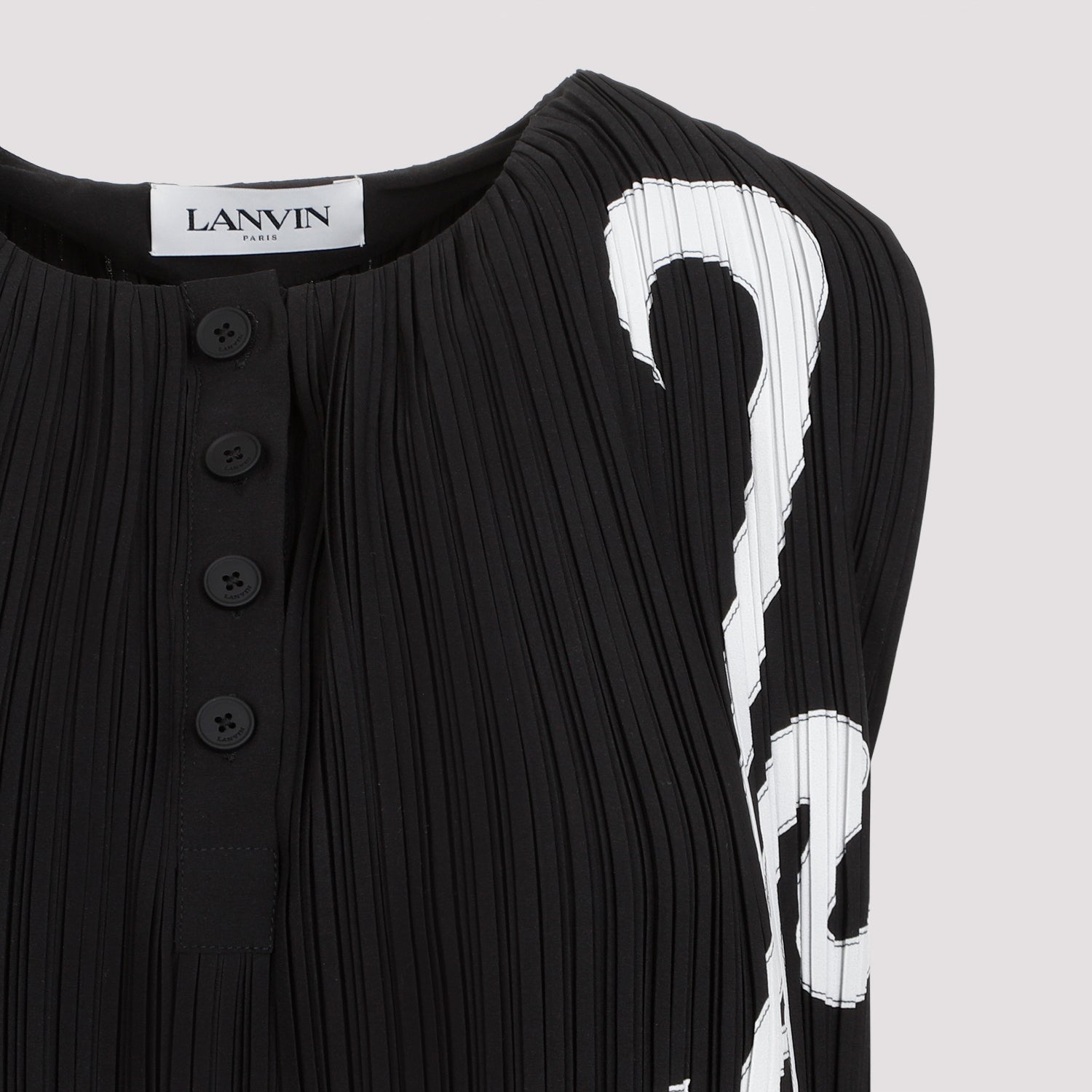 Lanvin Sleeveless Pleated Top Women