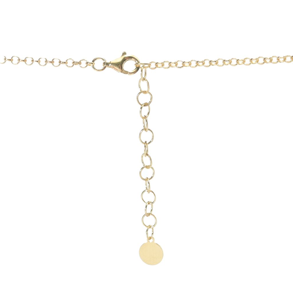 Cameo Italiano "Elysse" 5-Station Shell Rose Cameo Bib Style Necklace by Steals