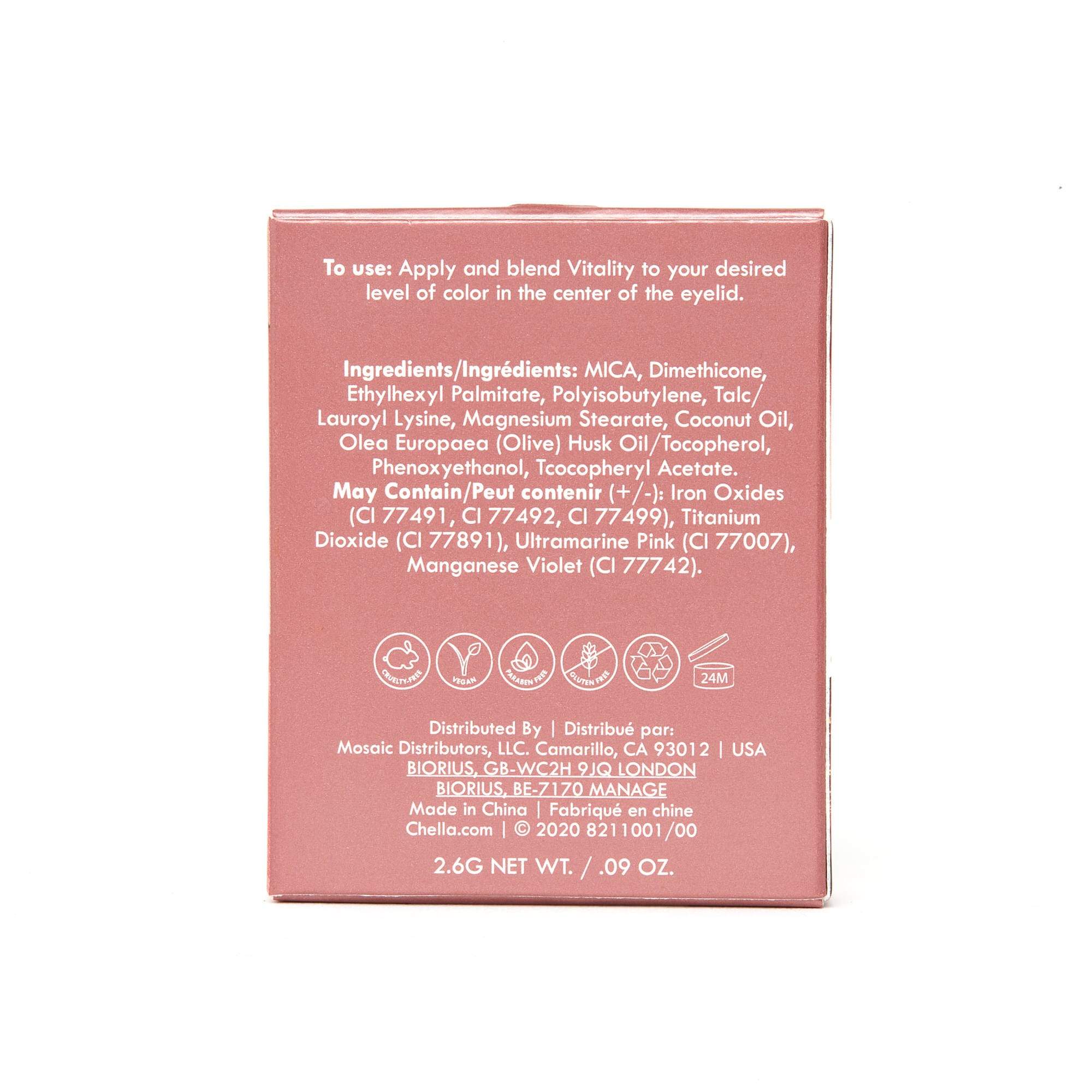 eyeshadow refill vitality pearl - golden