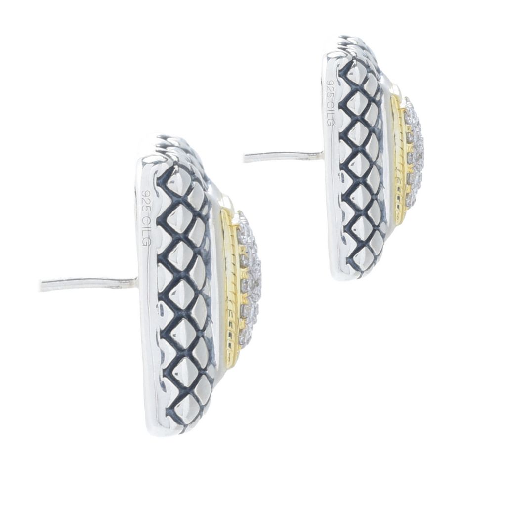 Melodia Diamonds 0.50ctw Lab Grown Diamond Cushion Shape Earrings by Steals
