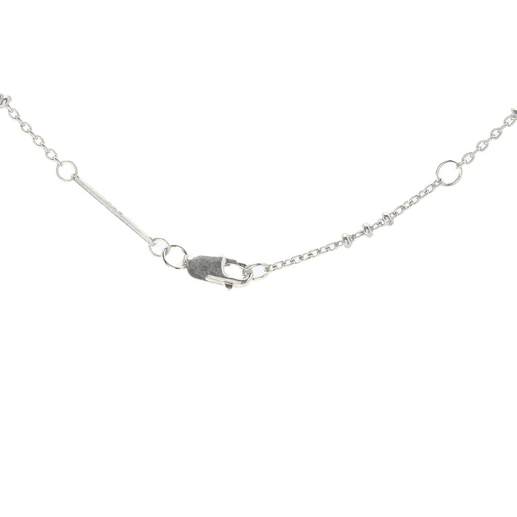 Kendra Scott Sterling Silver Polished 18" Satellite Chain Necklace by Steals