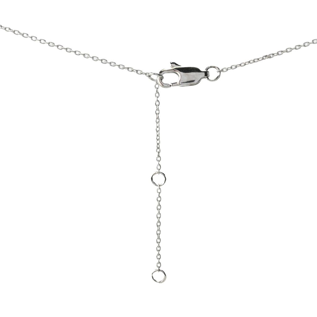 "Color Crush" Simulated Gemstone Pave Disc Charm Necklace by Steals
