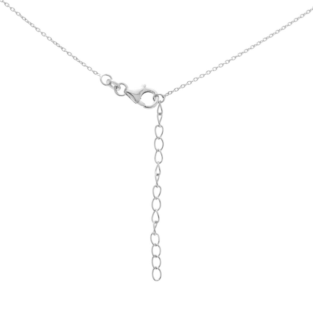 Gem Treasures 16x12mm Rose Quartz, Rhodolite Garnet & Zircon Pendant w/ Chain by Steals