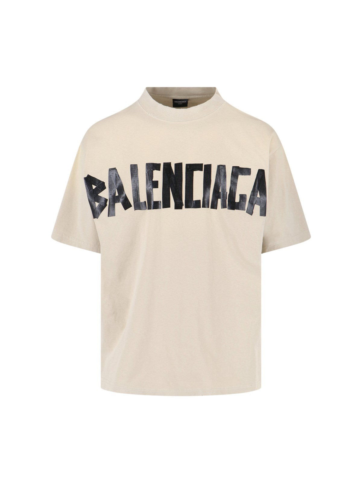 Balenciaga Men "Tape Type" T-Shirt