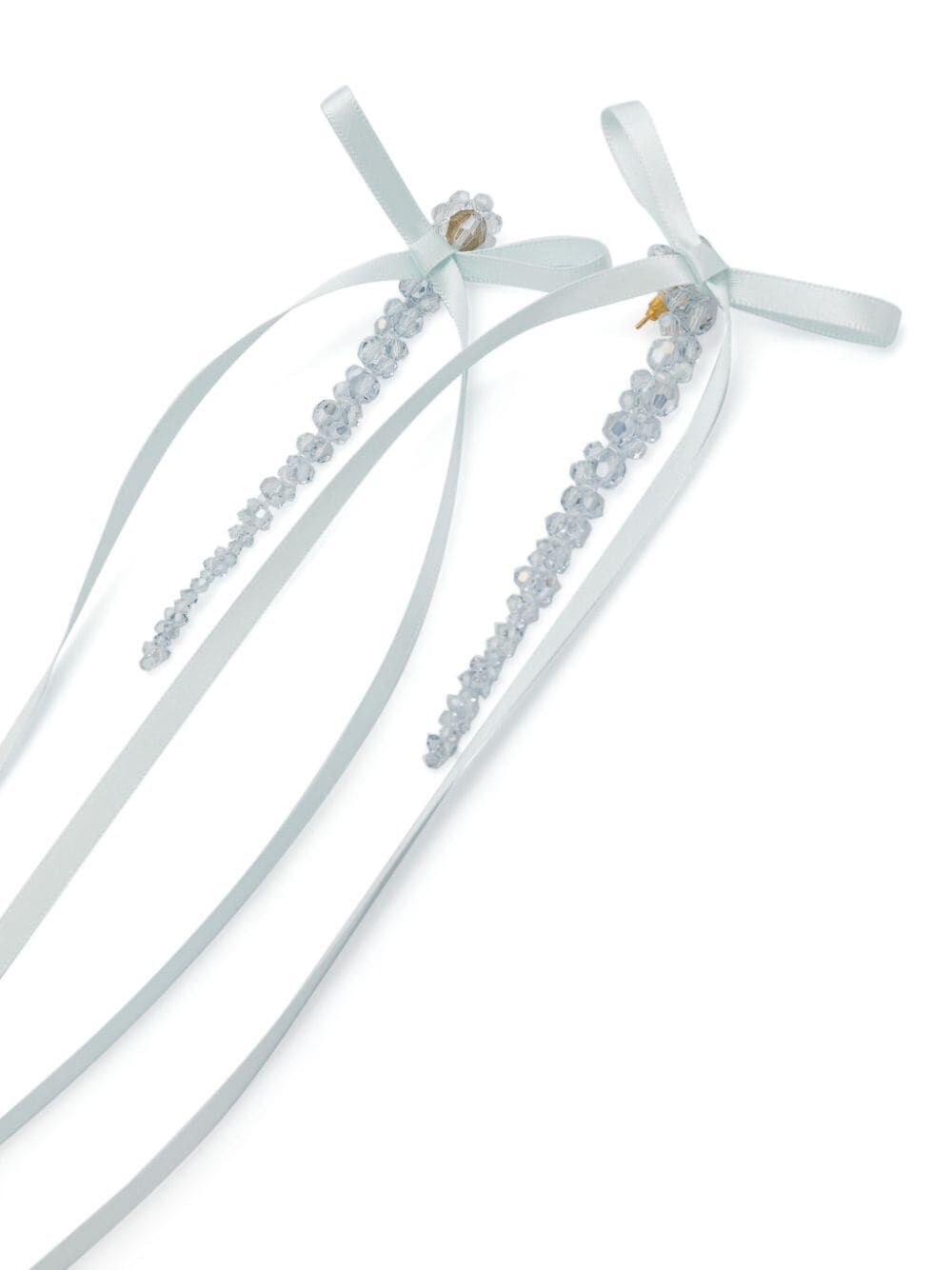 Simone Rocha Women Bow Ribbon Drip Earrings