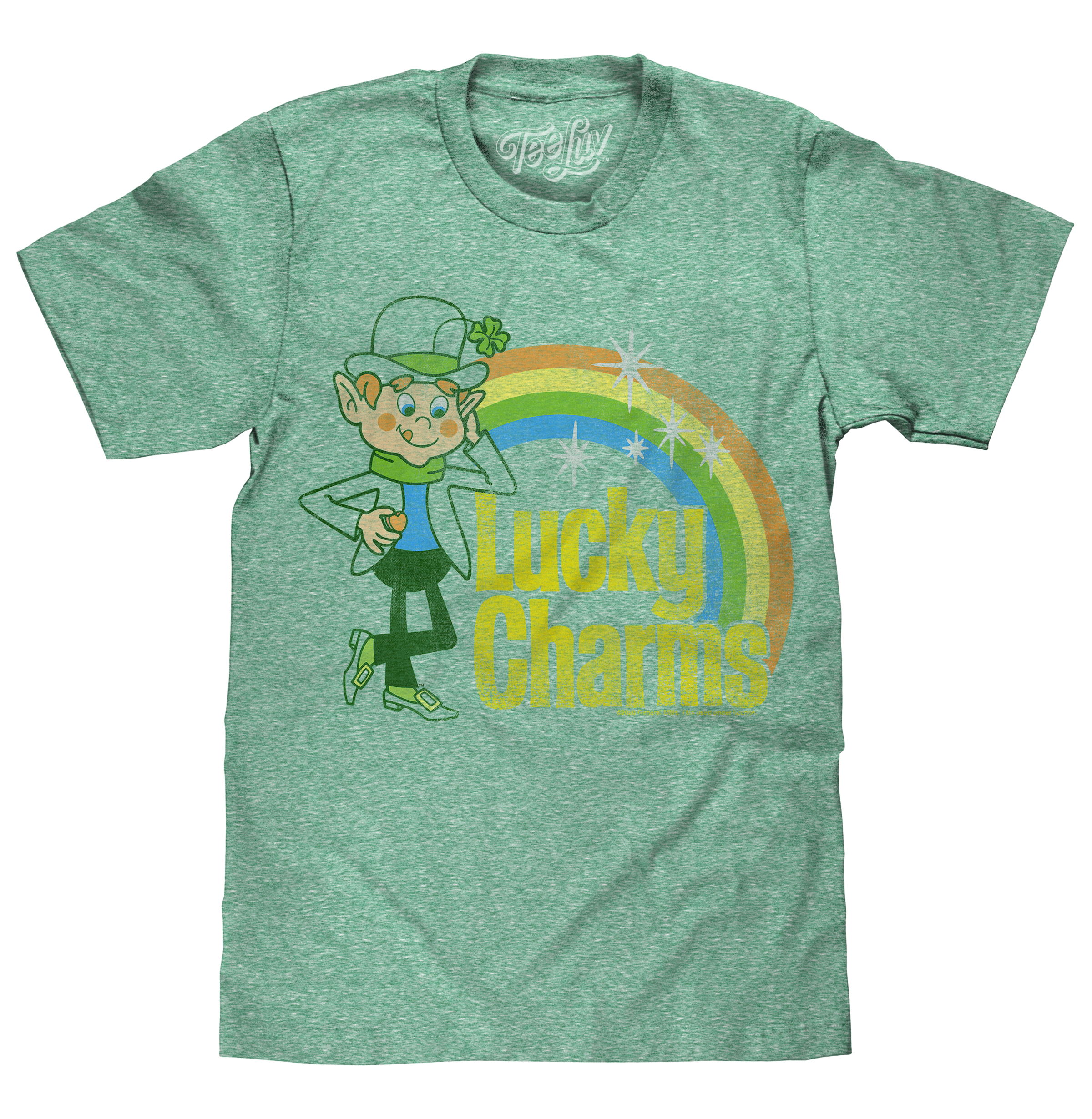 Lucky Charms Vintage Lucky the Leprechaun T-Shirt - Kelly Snow