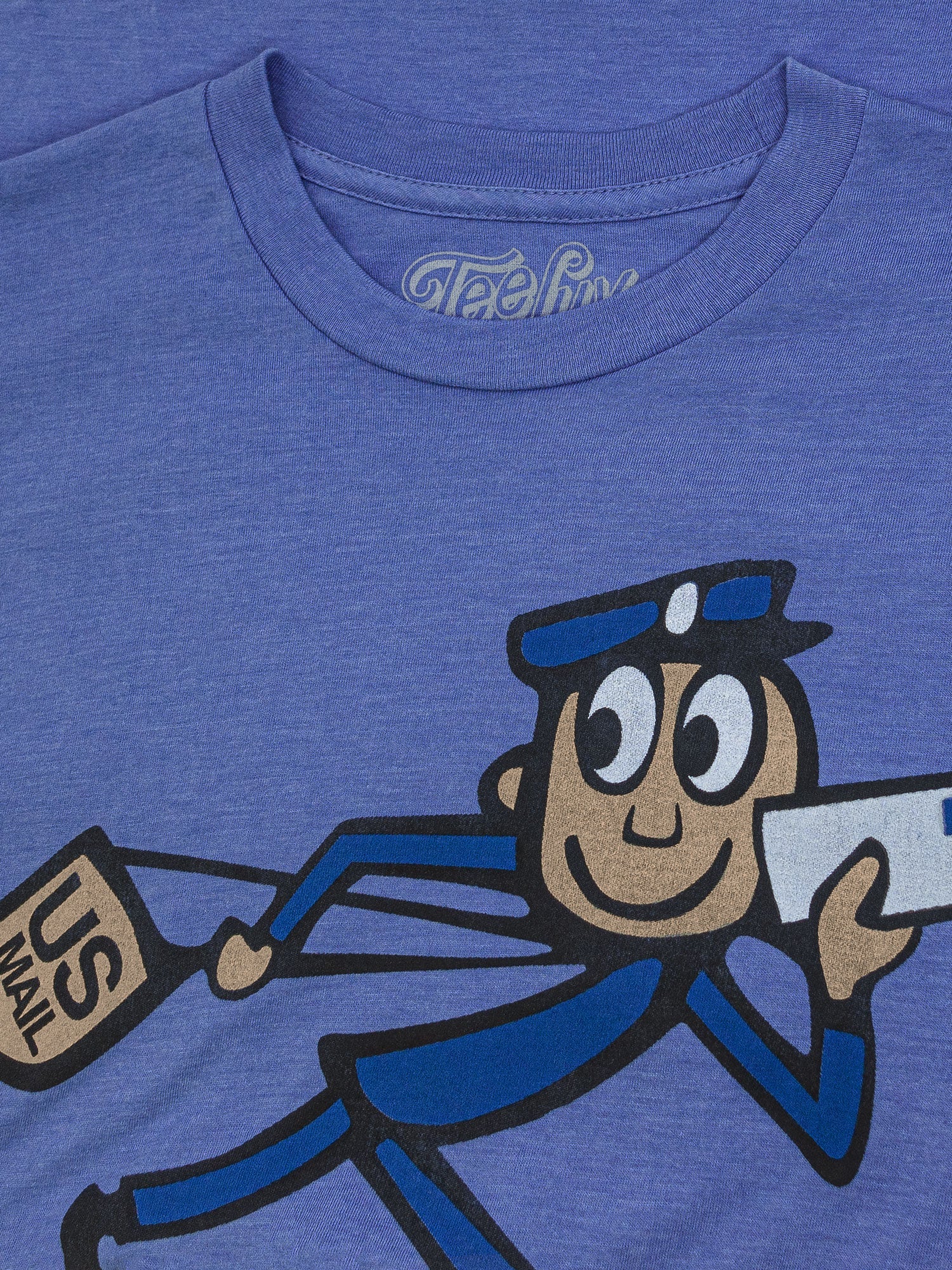U.S. Mail Vintage Mr. Zip T-Shirt - Blue