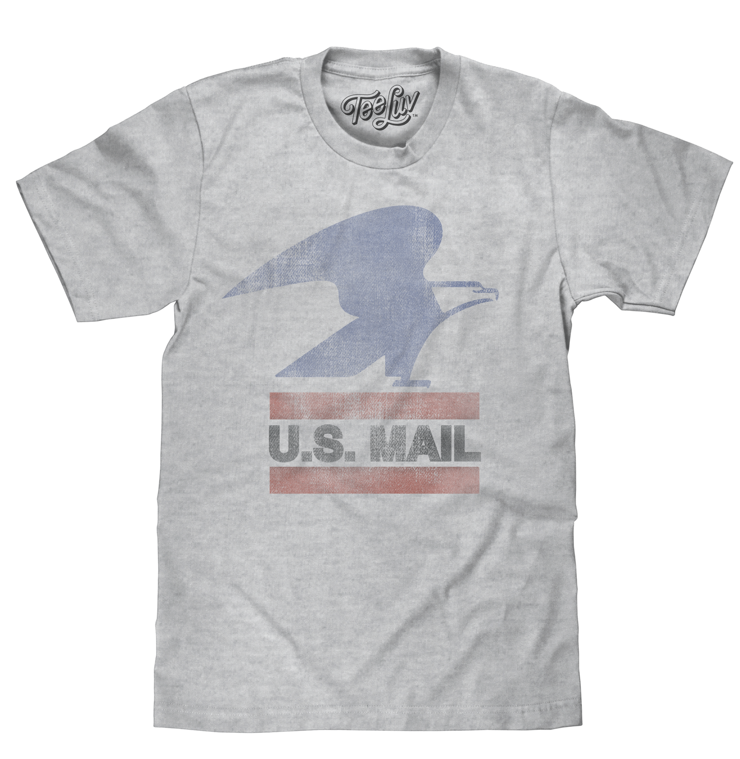 U.S. Mail Eagle Logo T-Shirt - Gray