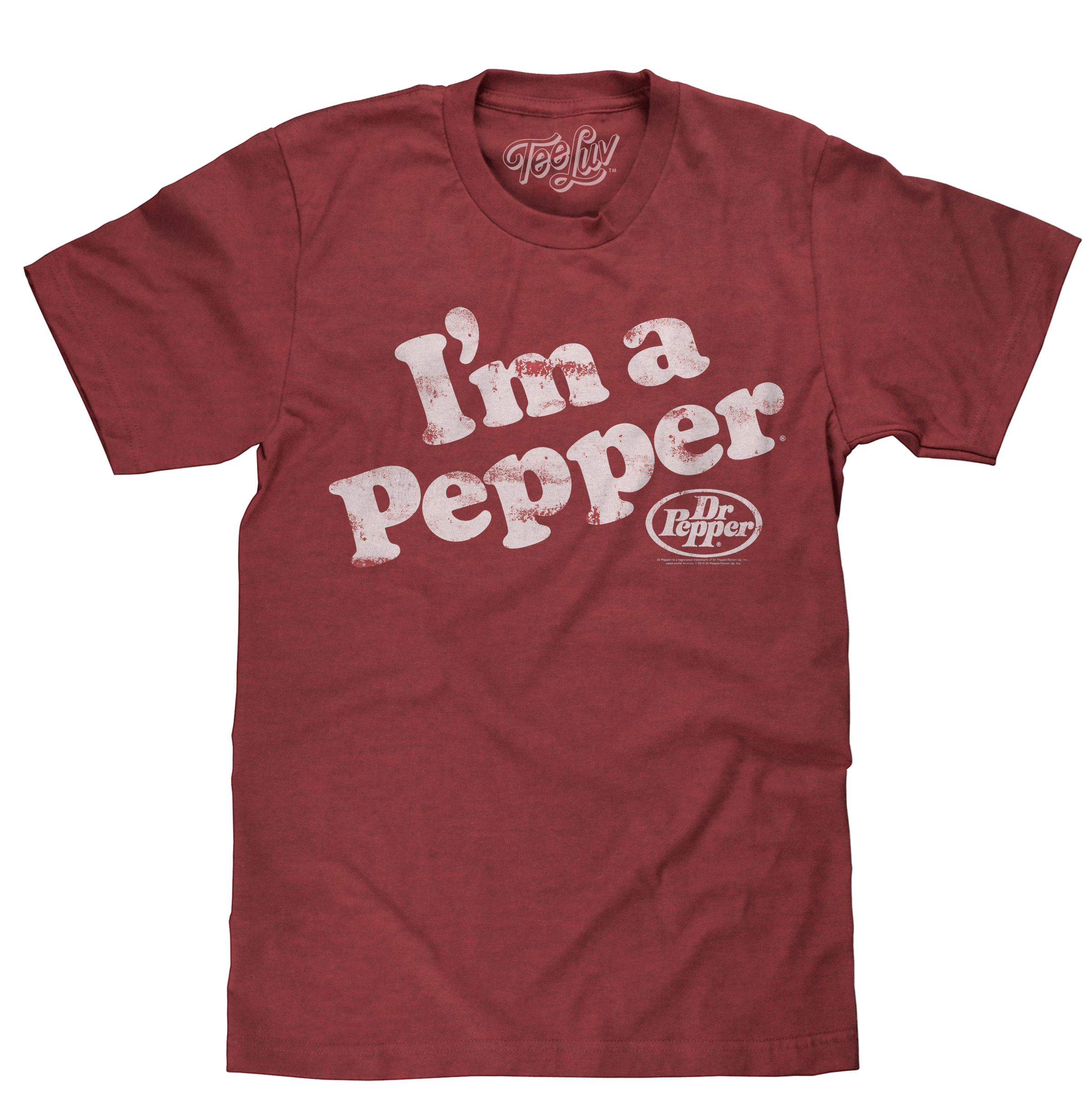 Dr Pepper I'm a Pepper T-Shirt - Red
