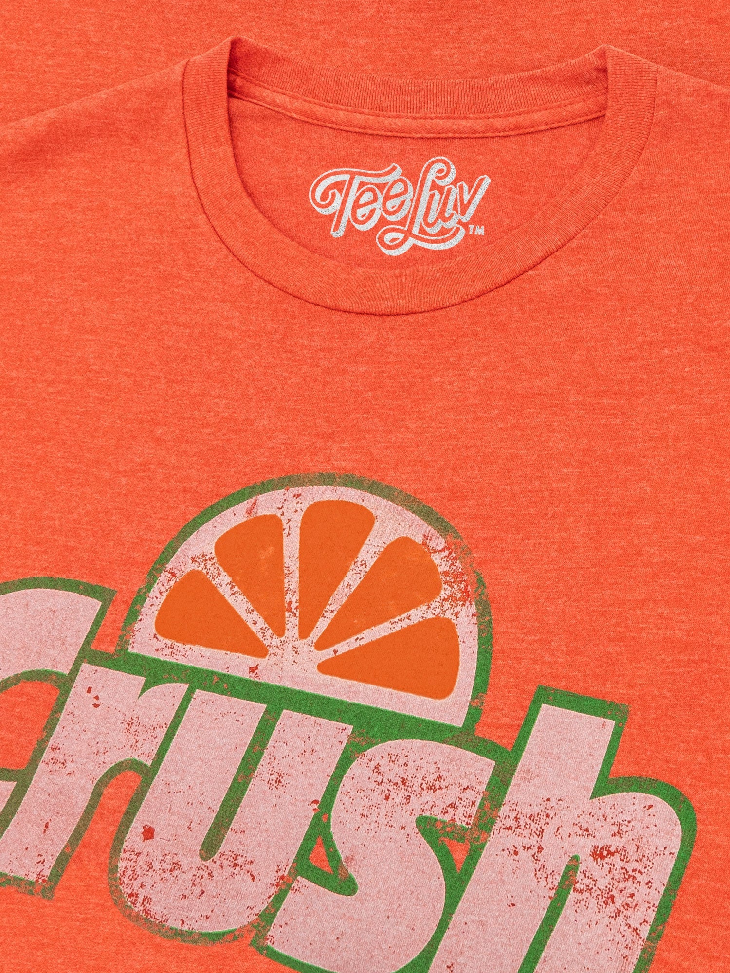 Vintage Orange Crush Logo T-Shirt - Orange