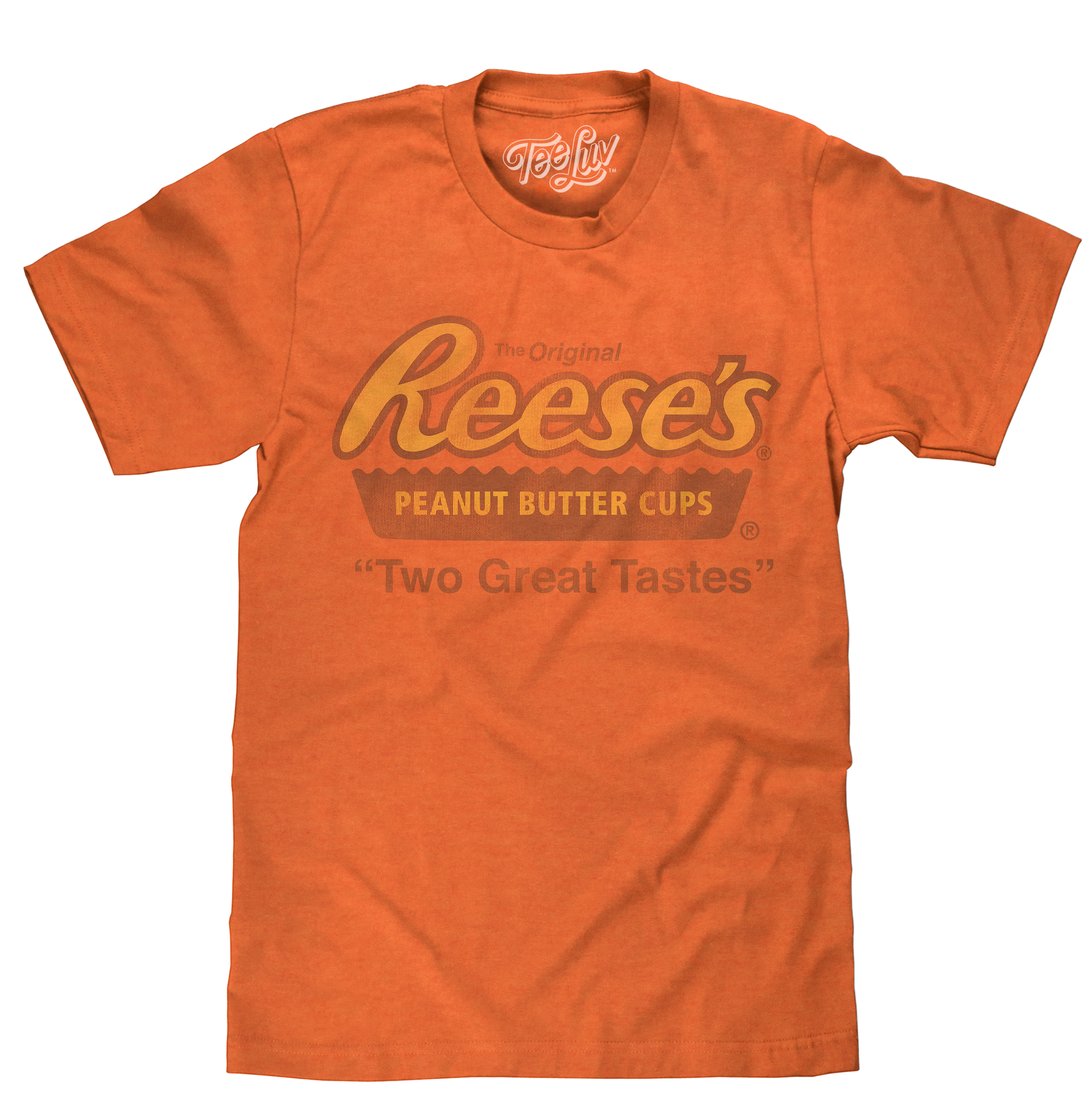 Reese's Peanut Butter Cup Two Great Tastes T-Shirt - Orange
