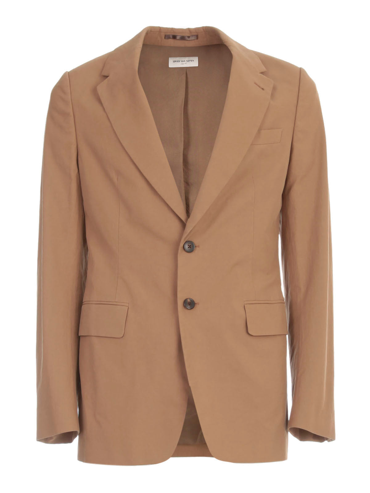 Dries Van Noten Men Burness Long Jacket Cotton