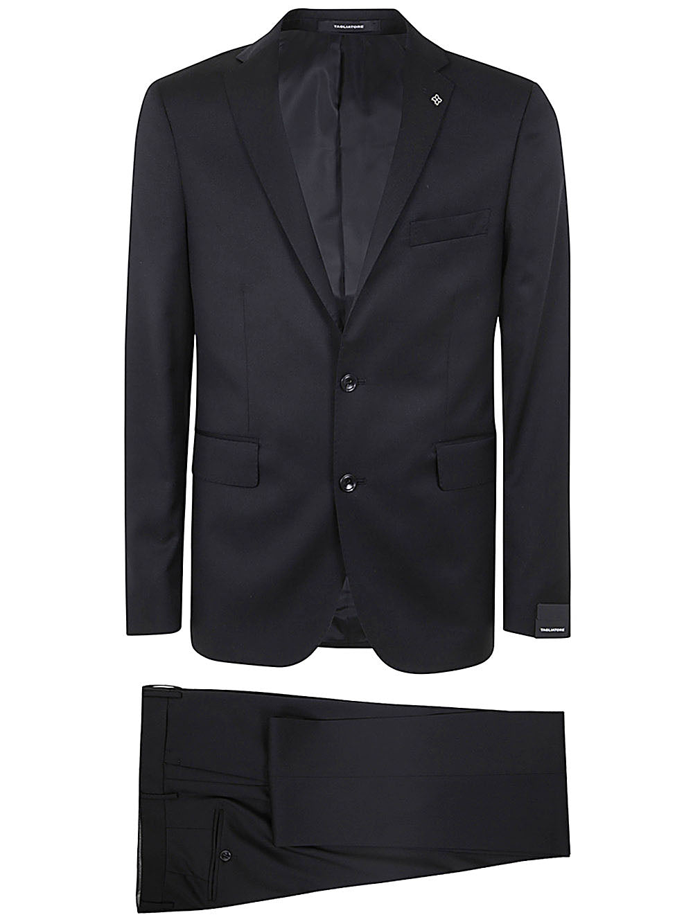 Tagliatore Men Classic Suit With Constructed Shoulder