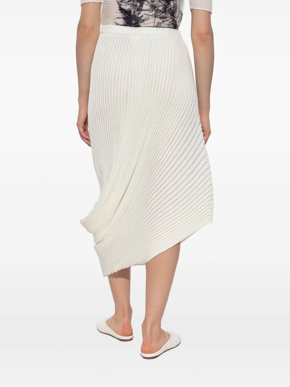 Issey Miyake Women Stream Skirt