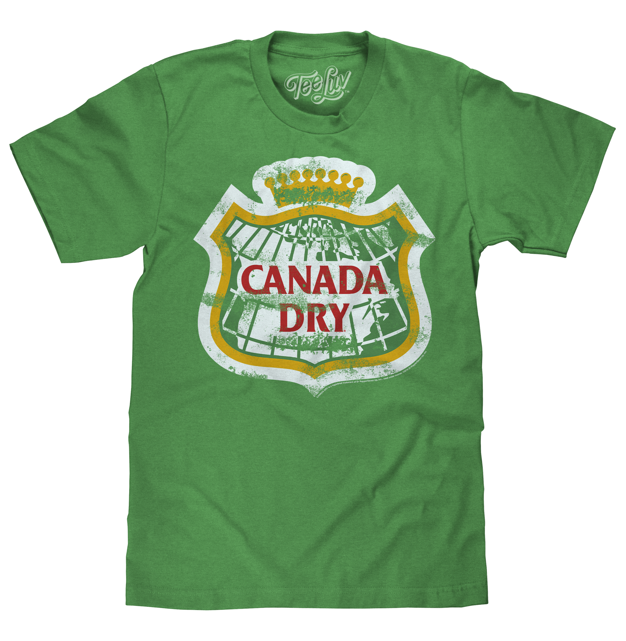 Canada Dry Distressed Logo T-Shirt - Green