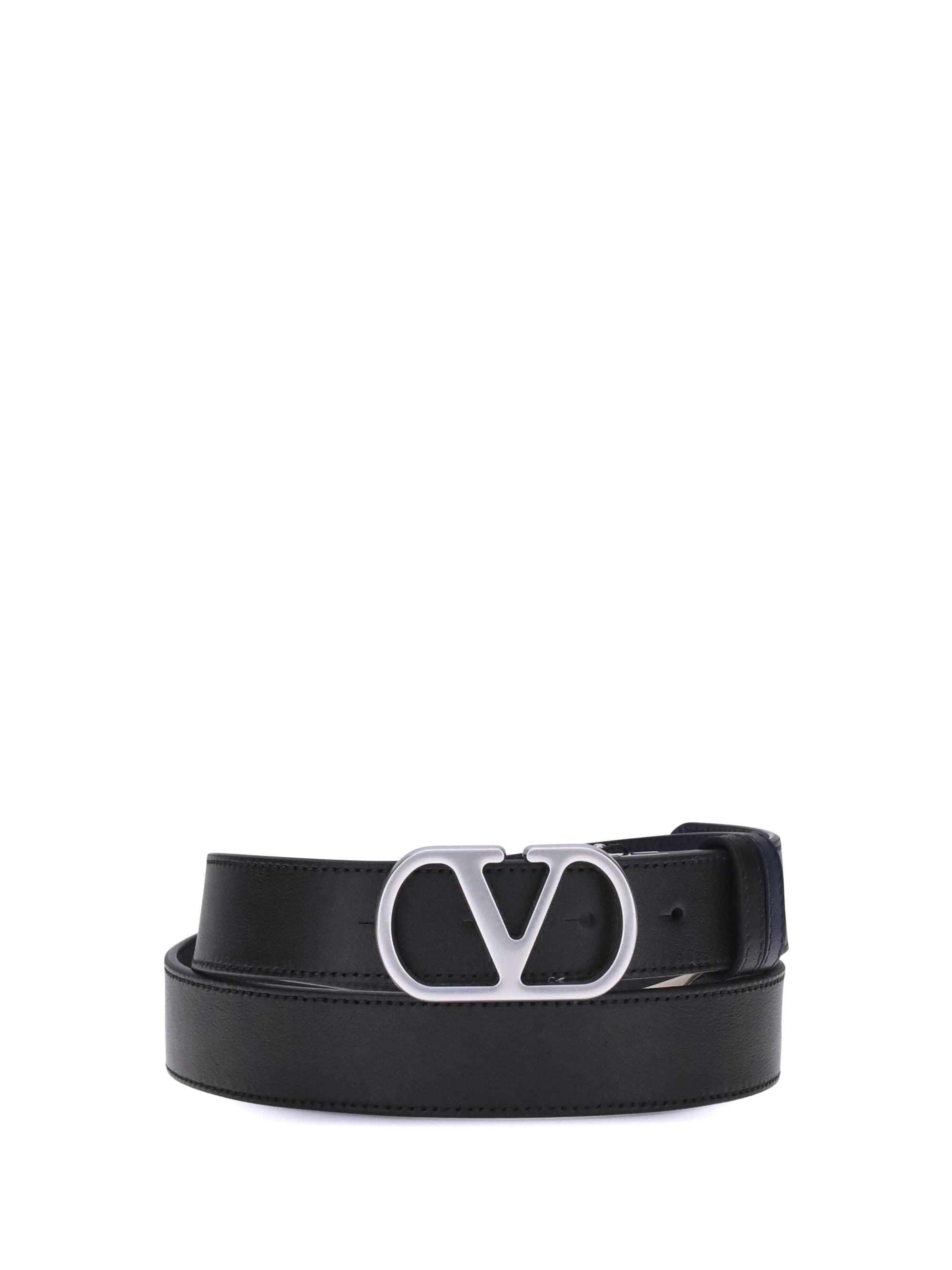 Valentino Garavani Men Vlogo Reversible Belt