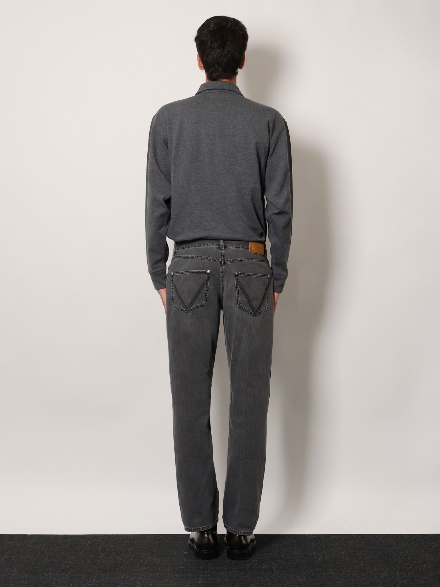 Bottega Veneta Men Light Denim Trousers