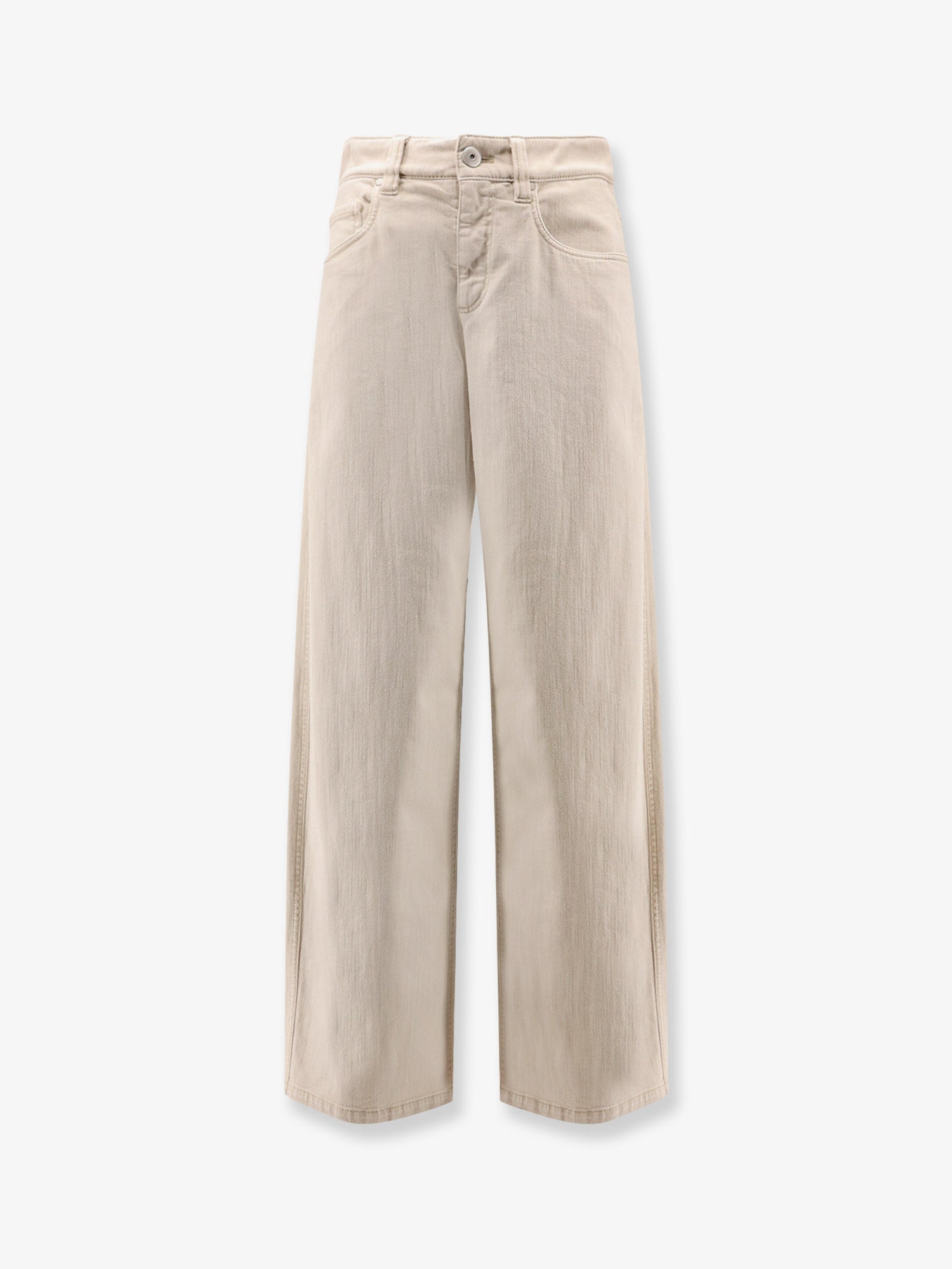 Brunello Cucinelli Women The Loose Barrel Jean Denim Trousers