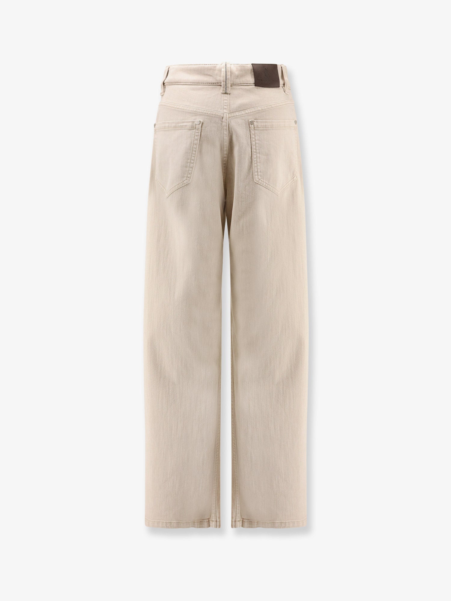 Brunello Cucinelli Women The Loose Barrel Jean Denim Trousers