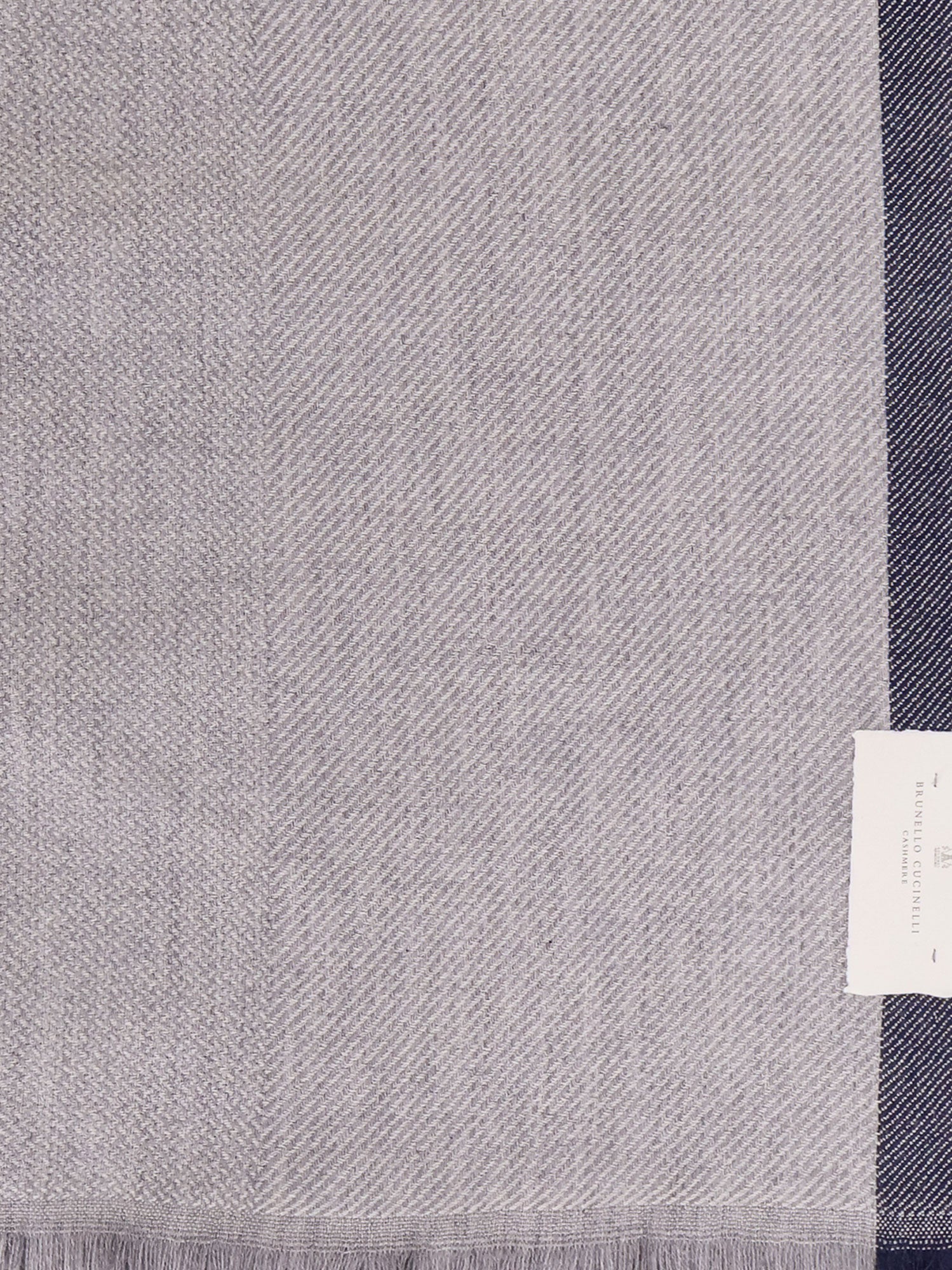 Brunello Cucinelli Men Wool And Cashmere Scarf