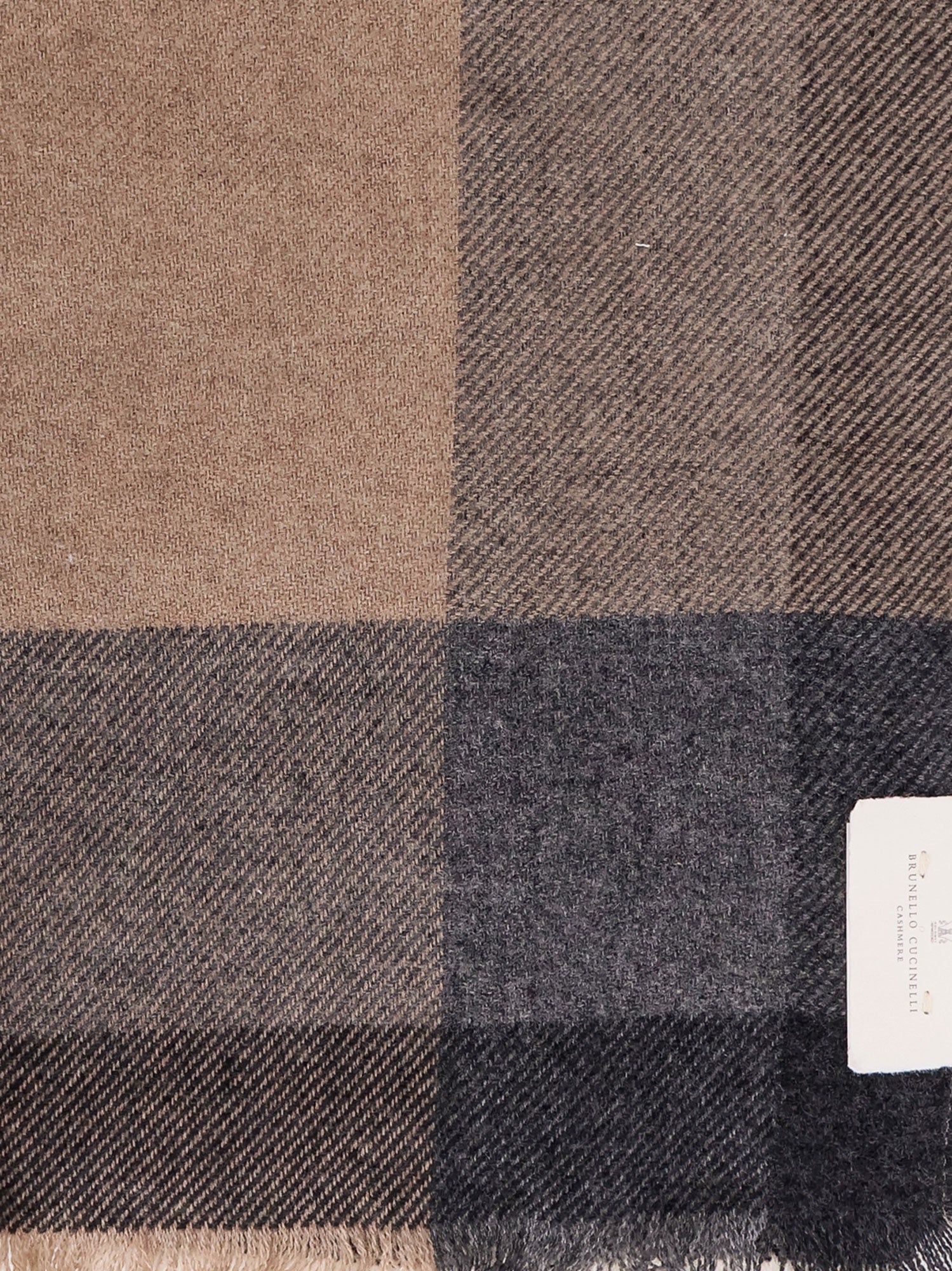 Brunello Cucinelli Men Wool And Cashmere Scarf