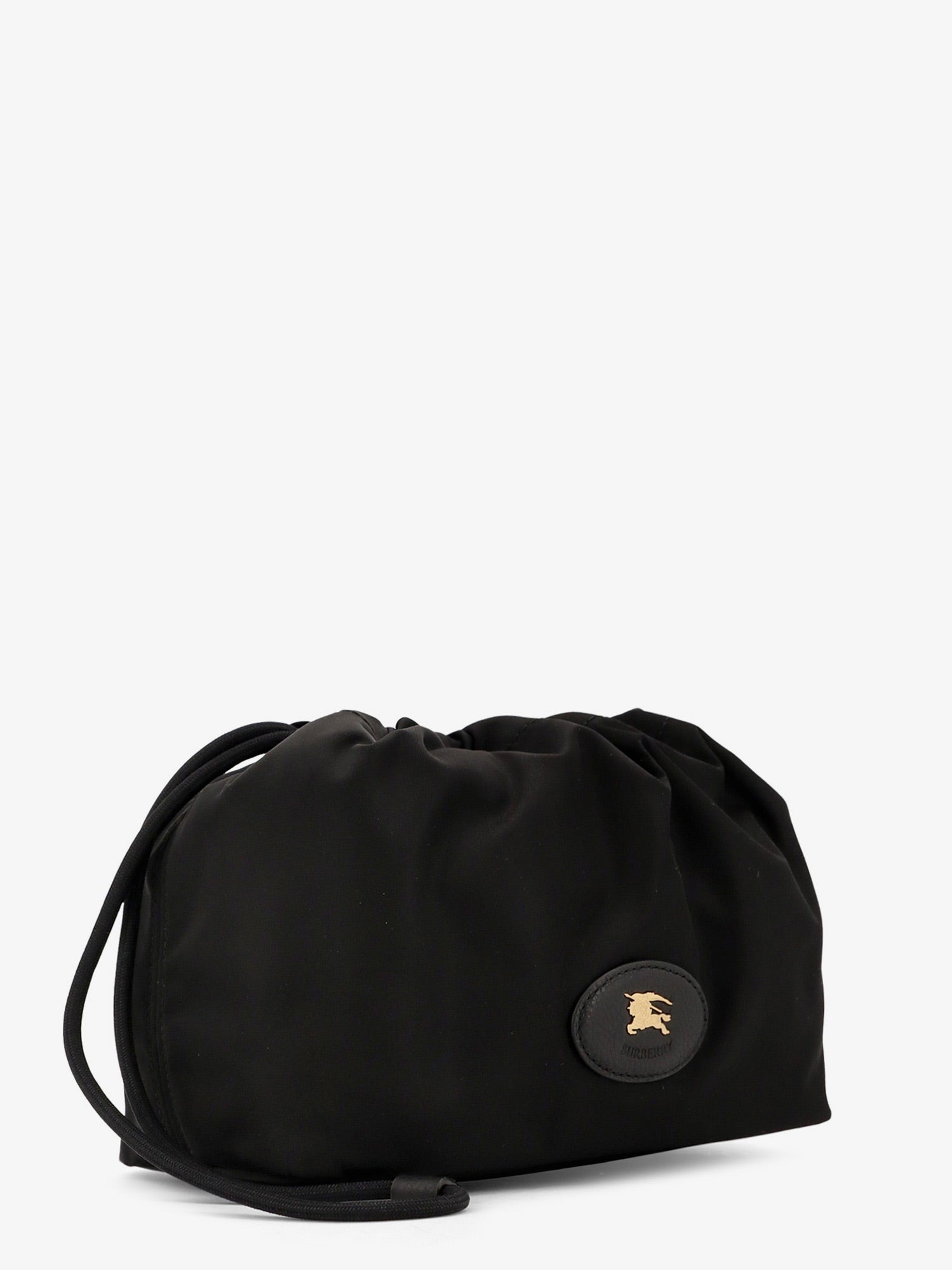 Burberry Women Horseshoe Drawstring Clutch Bag