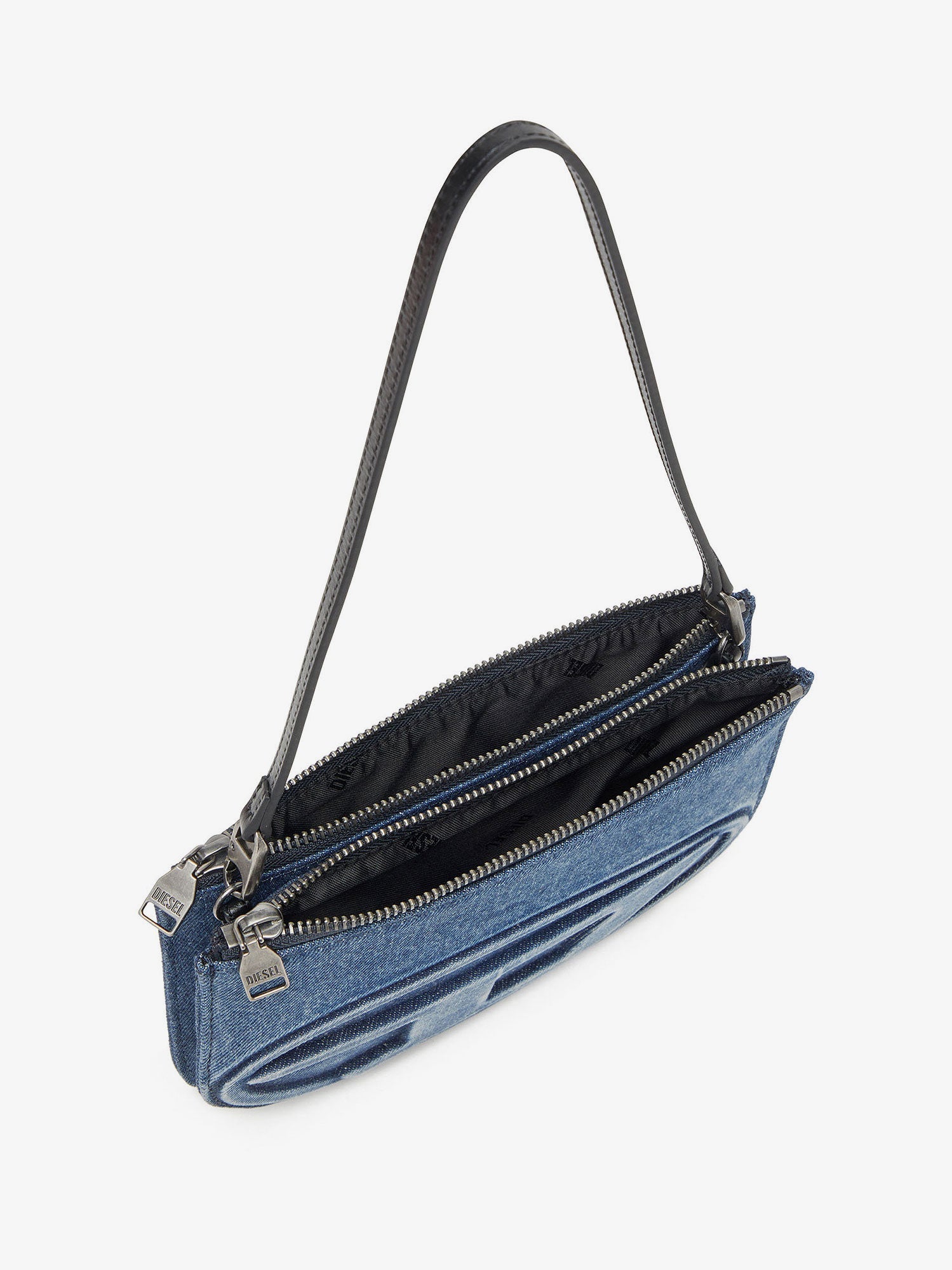 Diesel Women 1Dr Twin Denim Crossbody Bag
