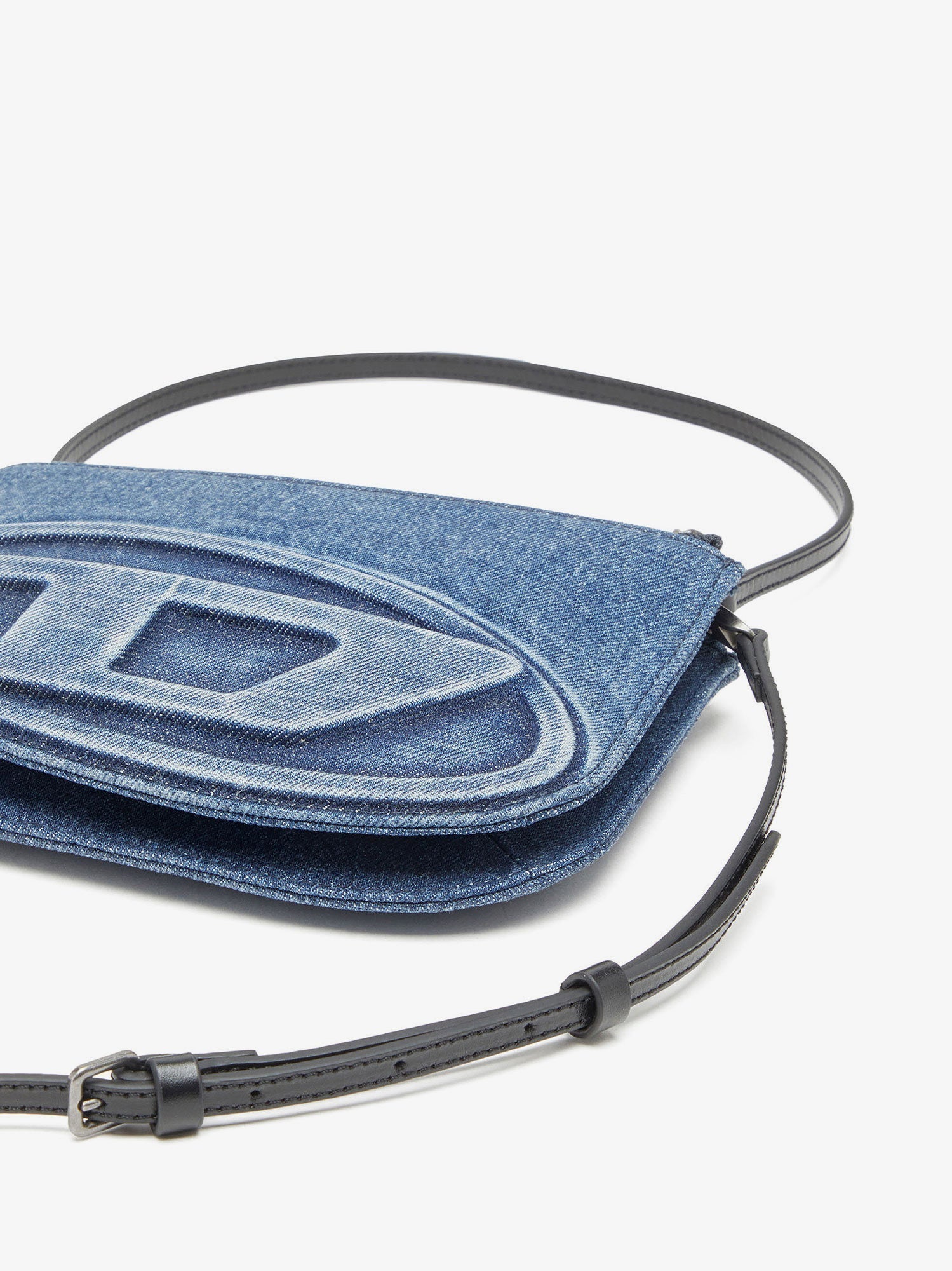 Diesel Women 1Dr Twin Denim Crossbody Bag