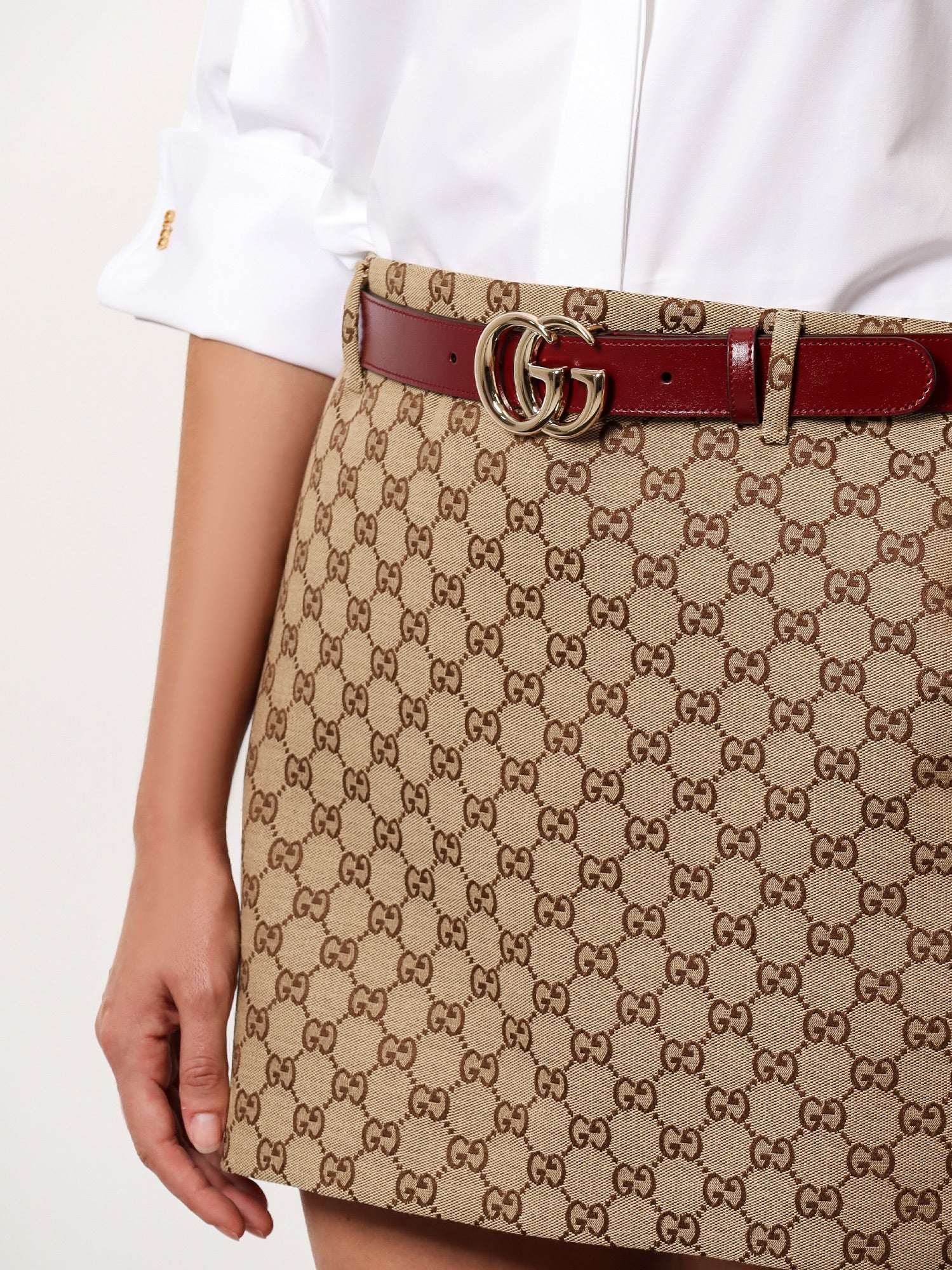 Gucci Women Leather Belt