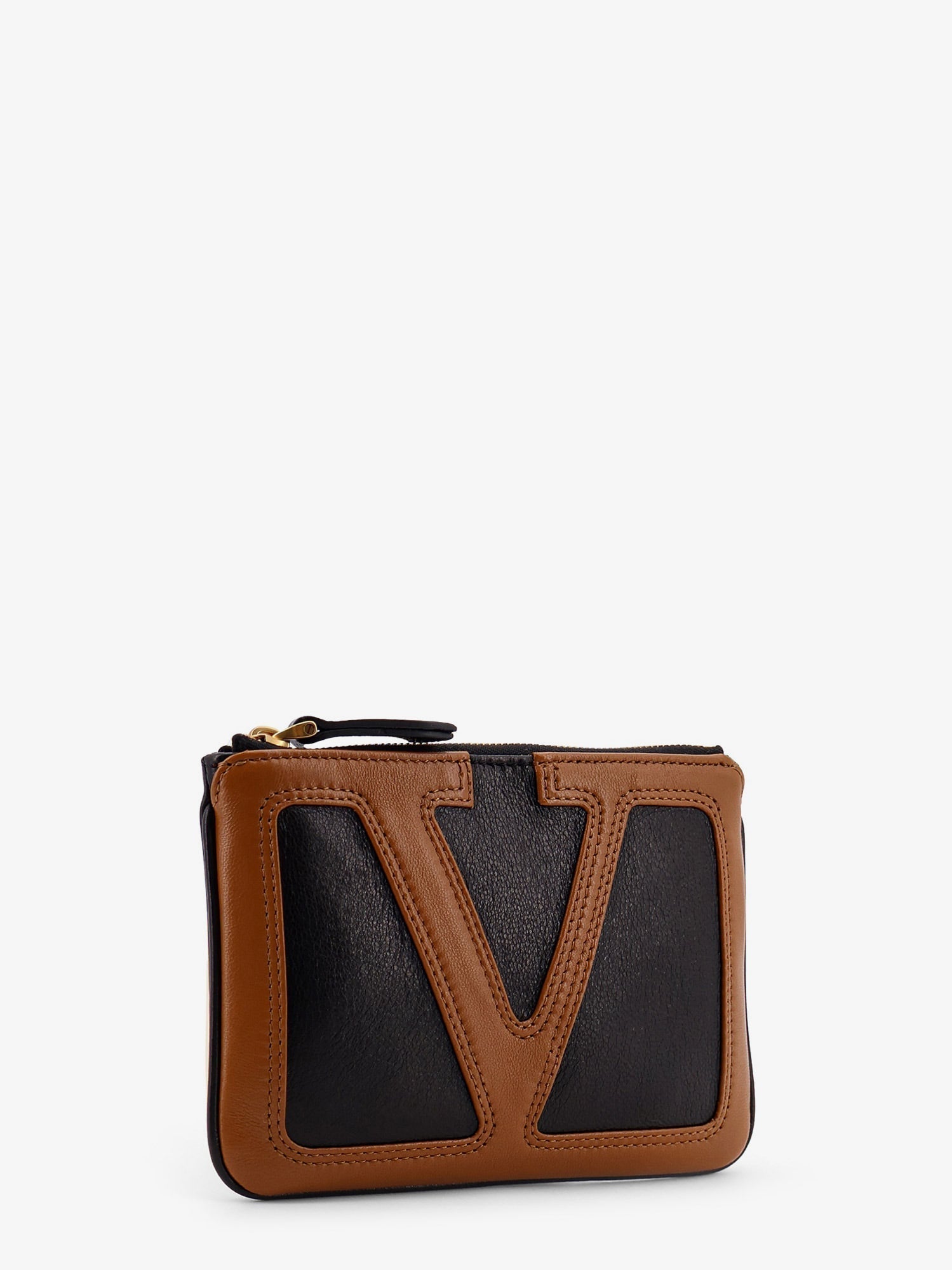 Valentino Garavani Men Viva Superstar Leather Clutch