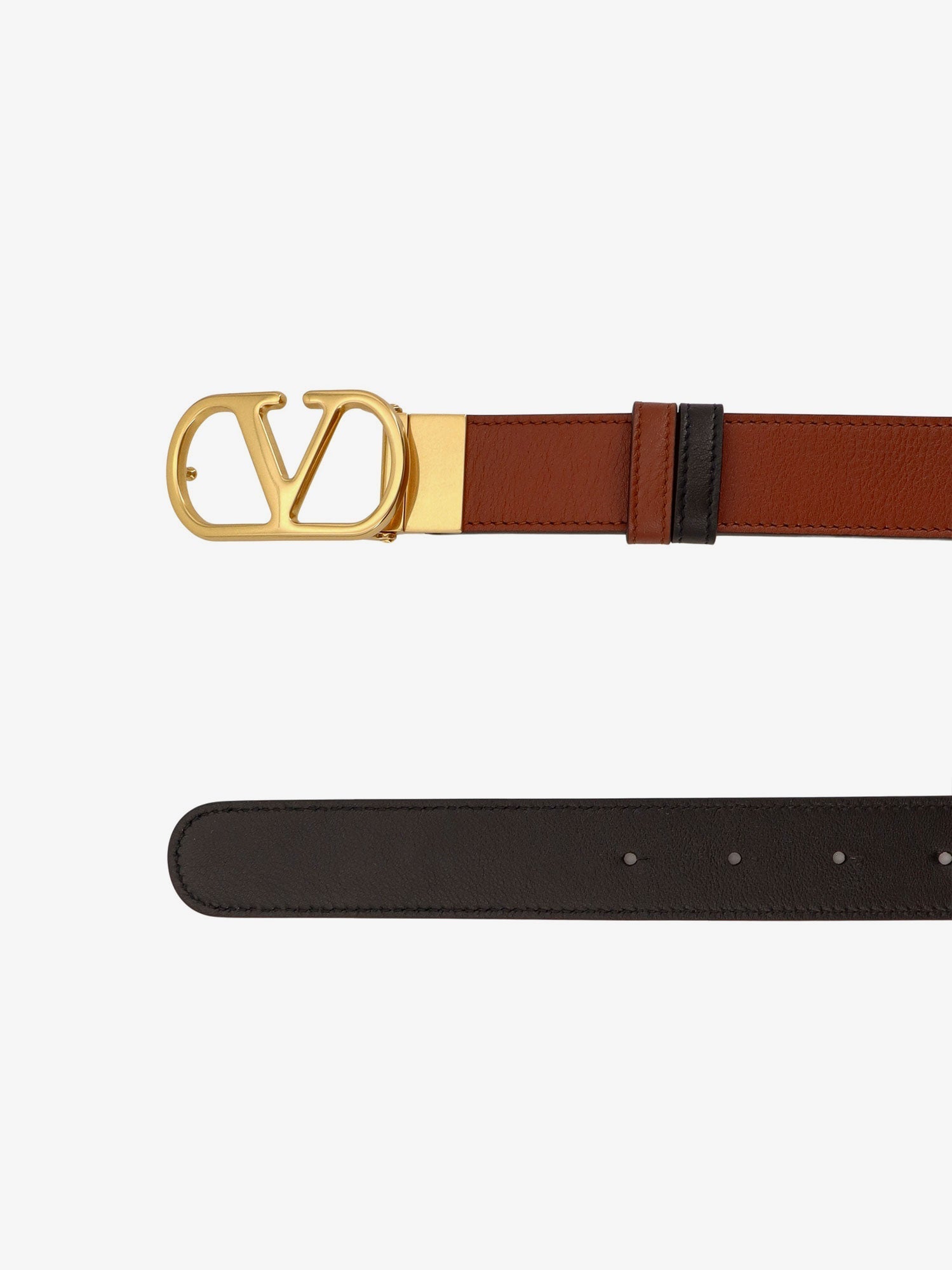 Valentino Garavani Men Valentino Garavani Leather Belt
