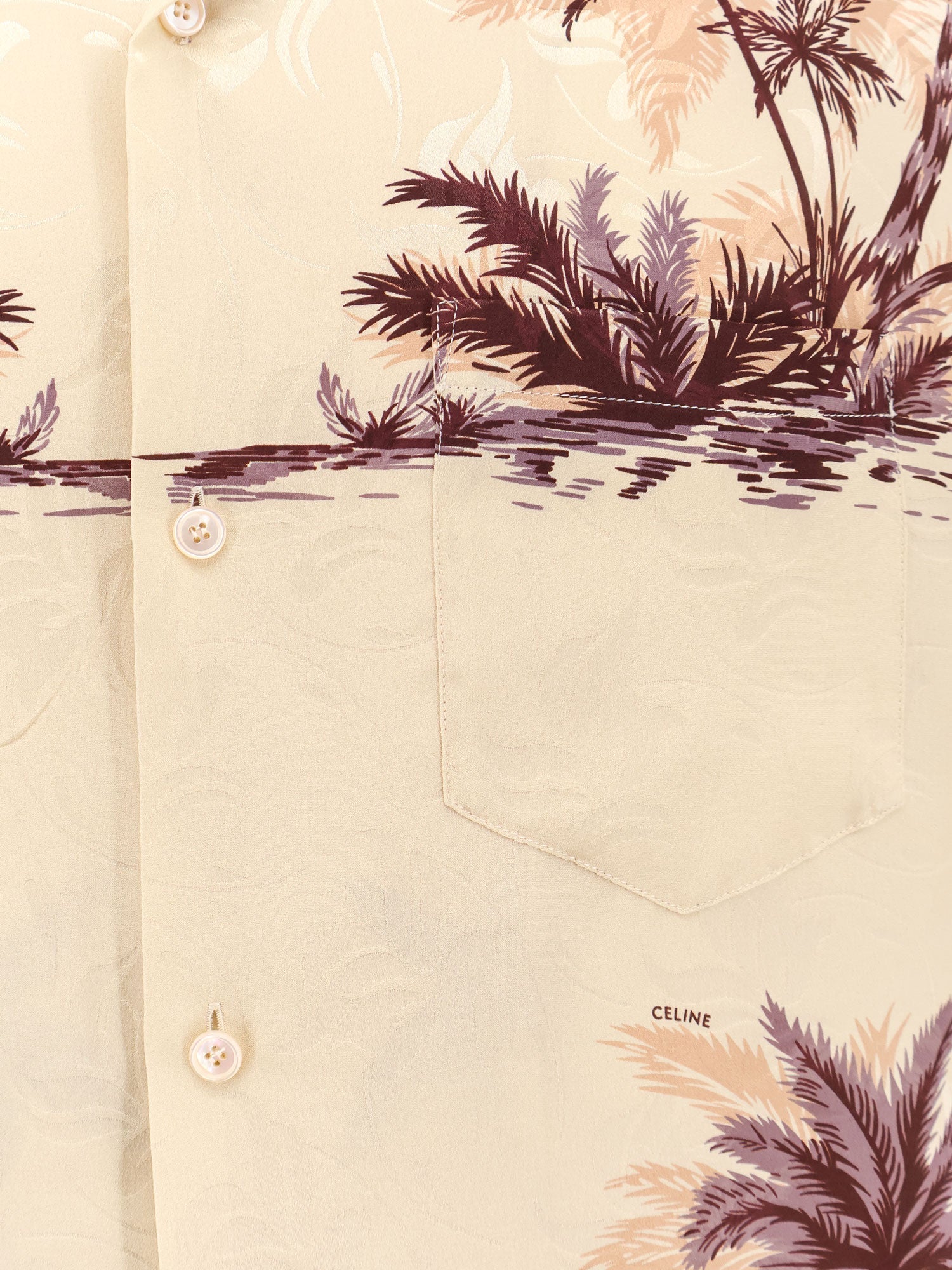 Celine Men Silk Shirt