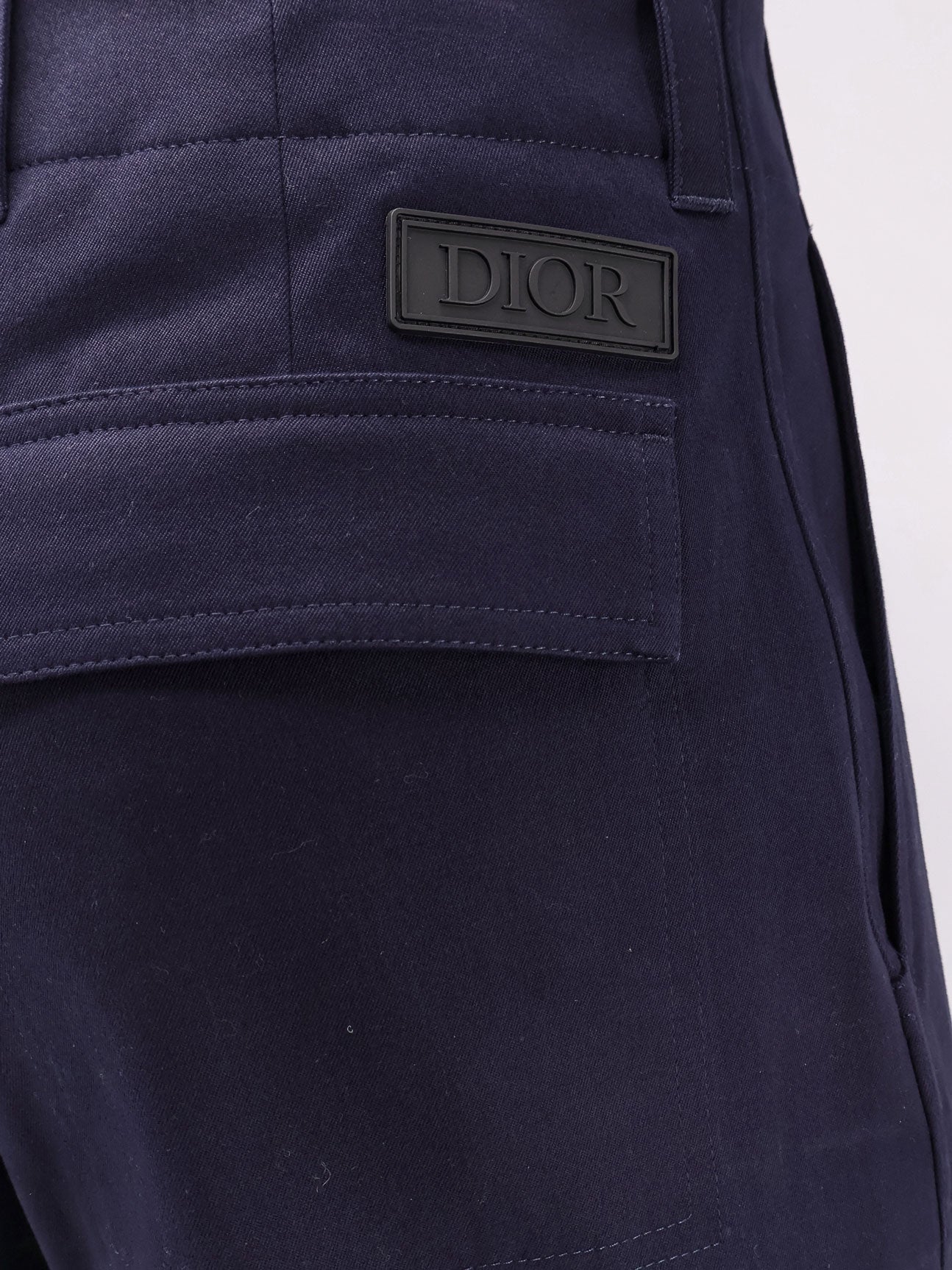 Dior Men Cargo Cotton Trousers