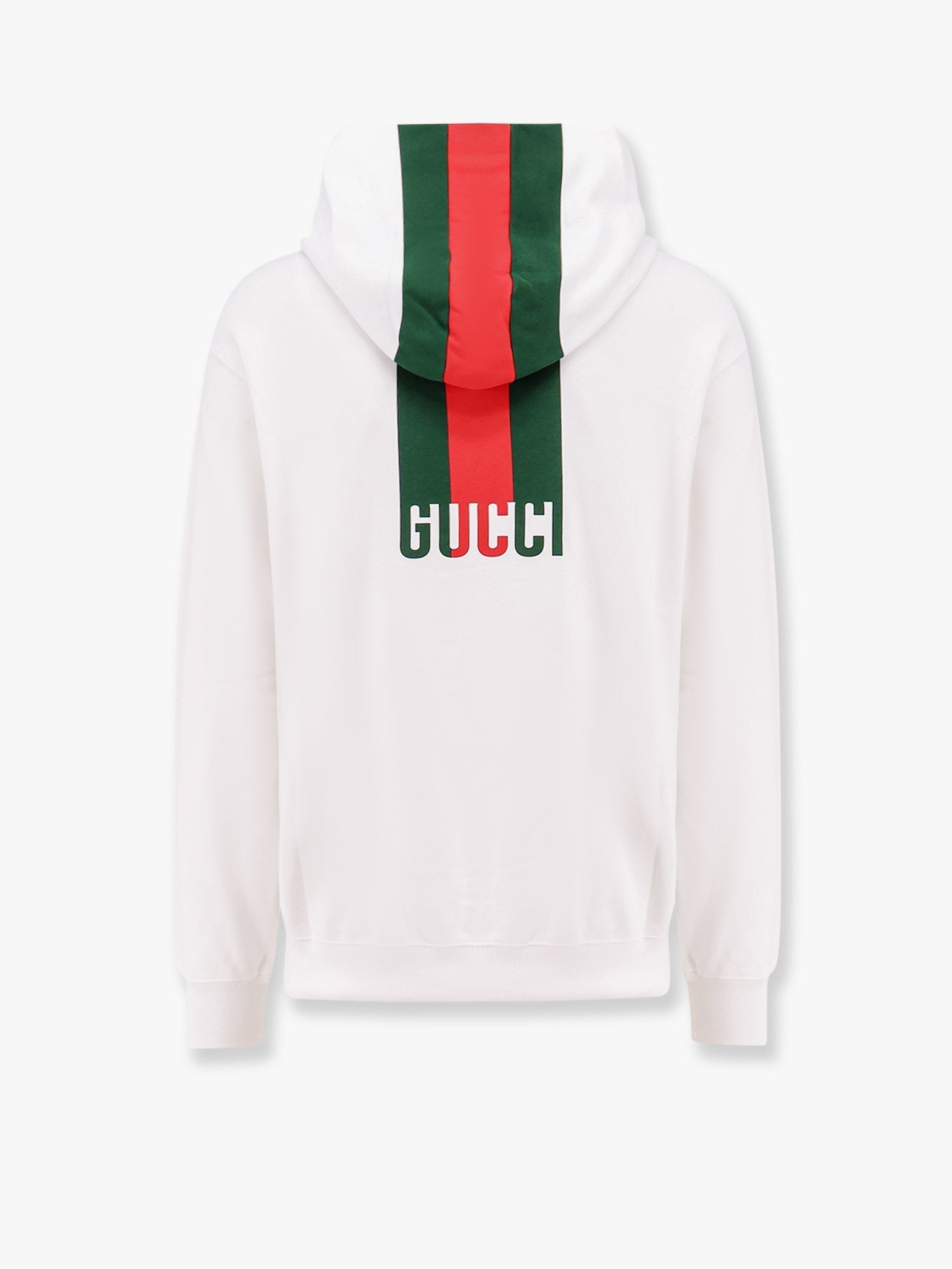 Gucci Men Cotton Sweatshirt With Logo On The Back