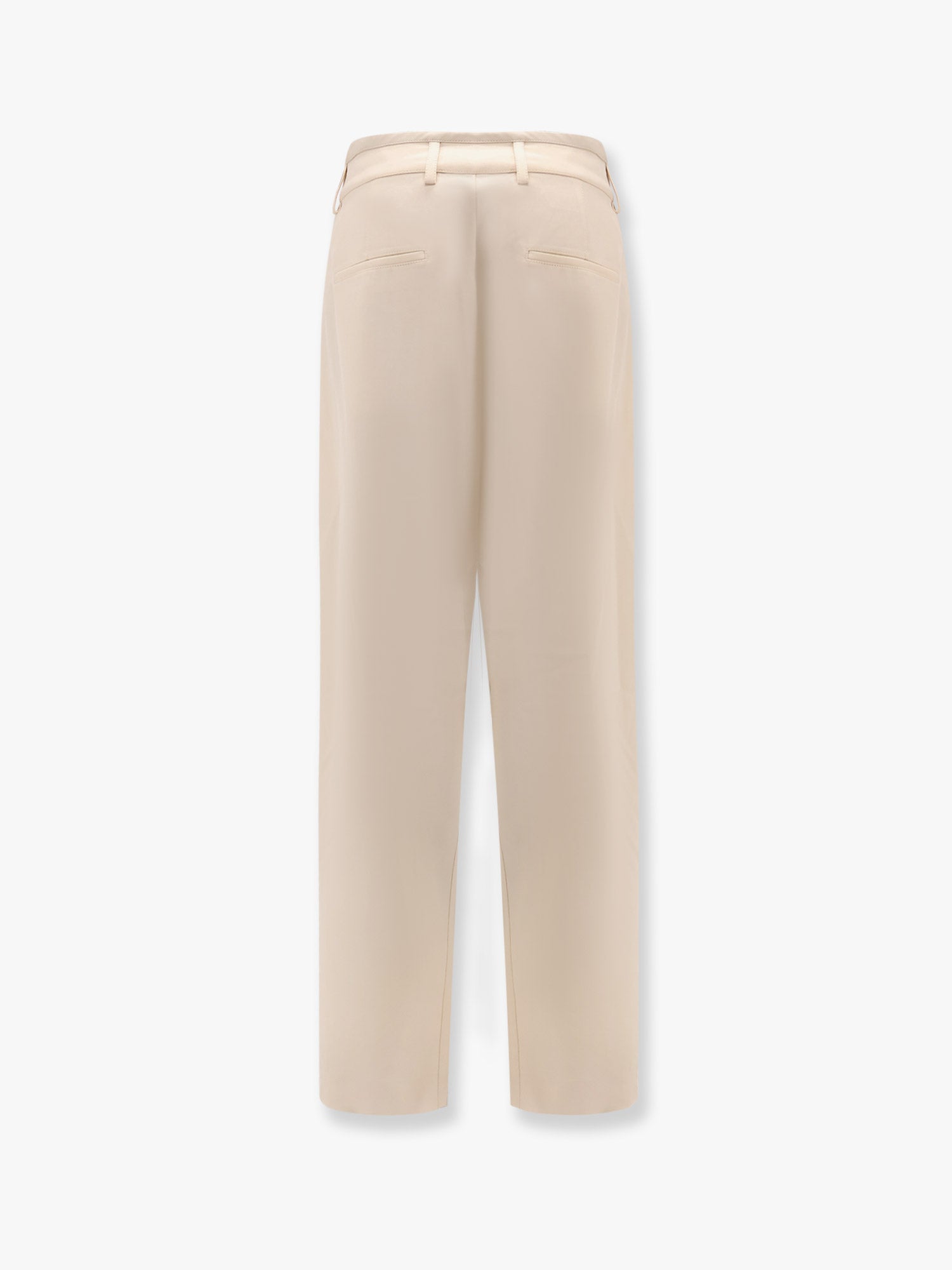Lemaire Women Pleated Tailored Wool Blend Trouser