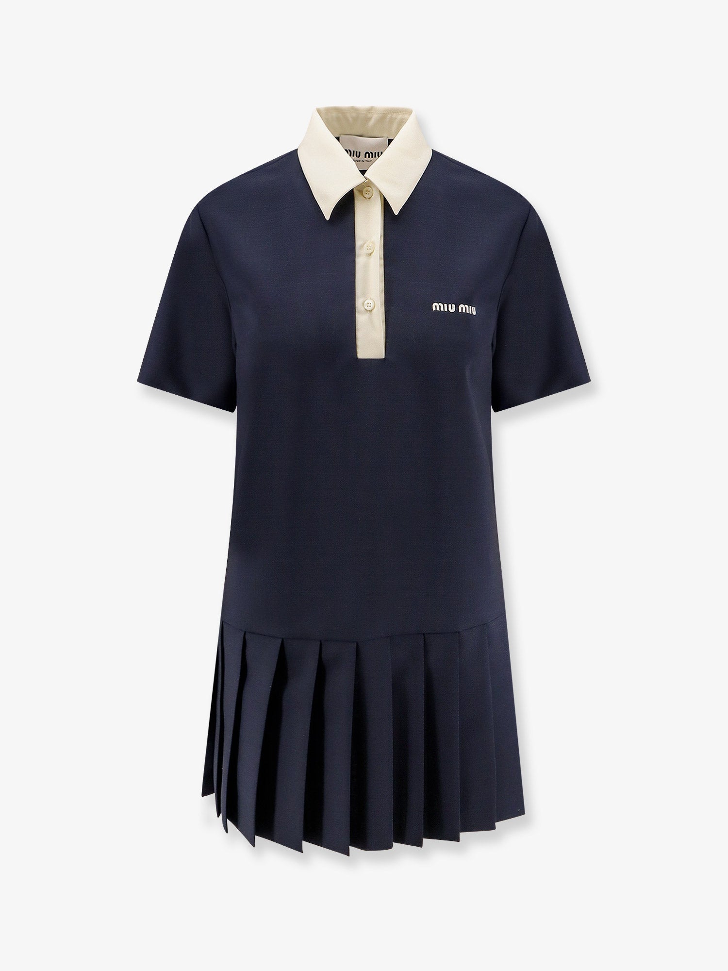 Miu Miu Women Mohair And Virgin Wool Short Dress