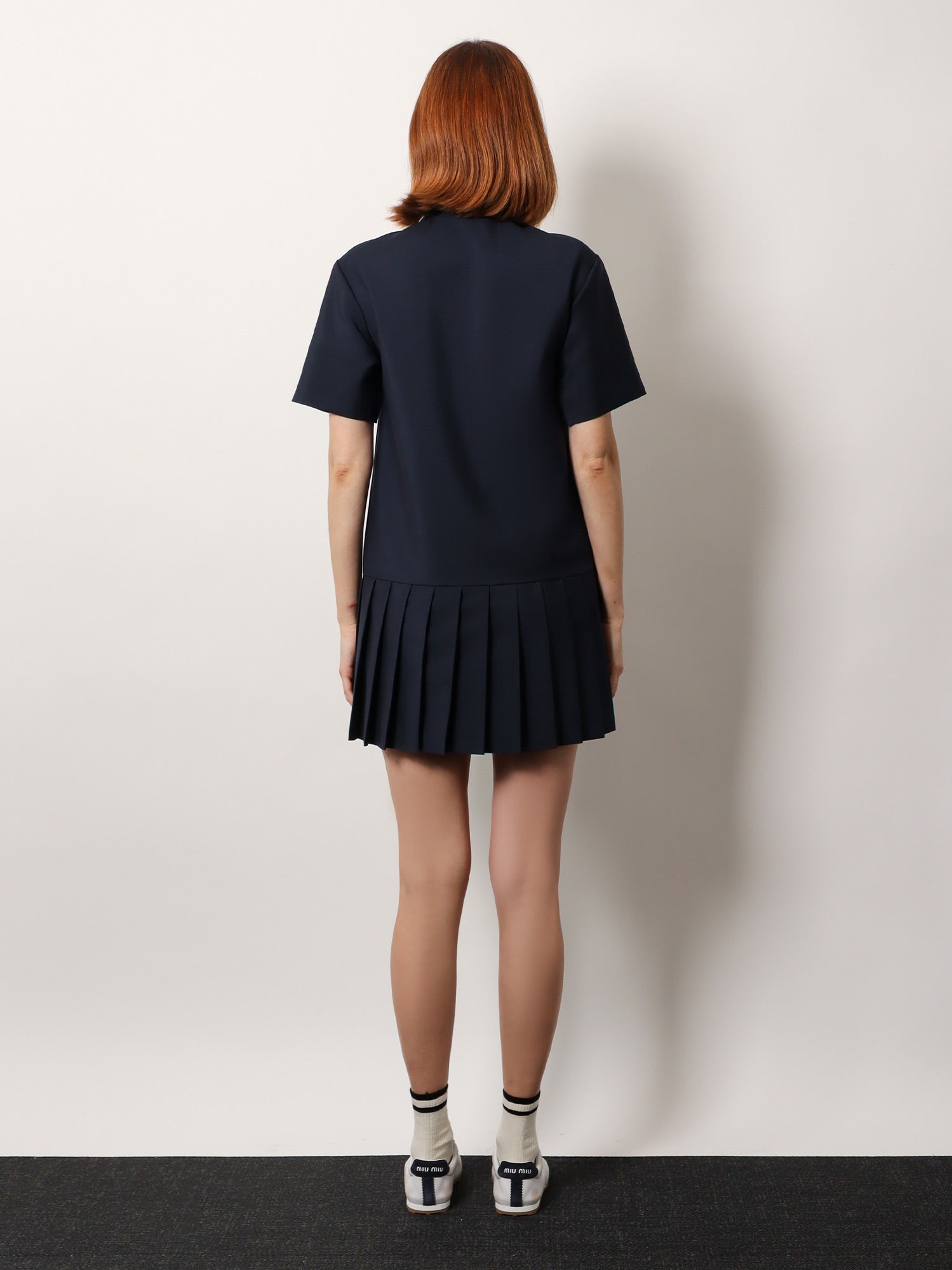 Miu Miu Women Mohair And Virgin Wool Short Dress