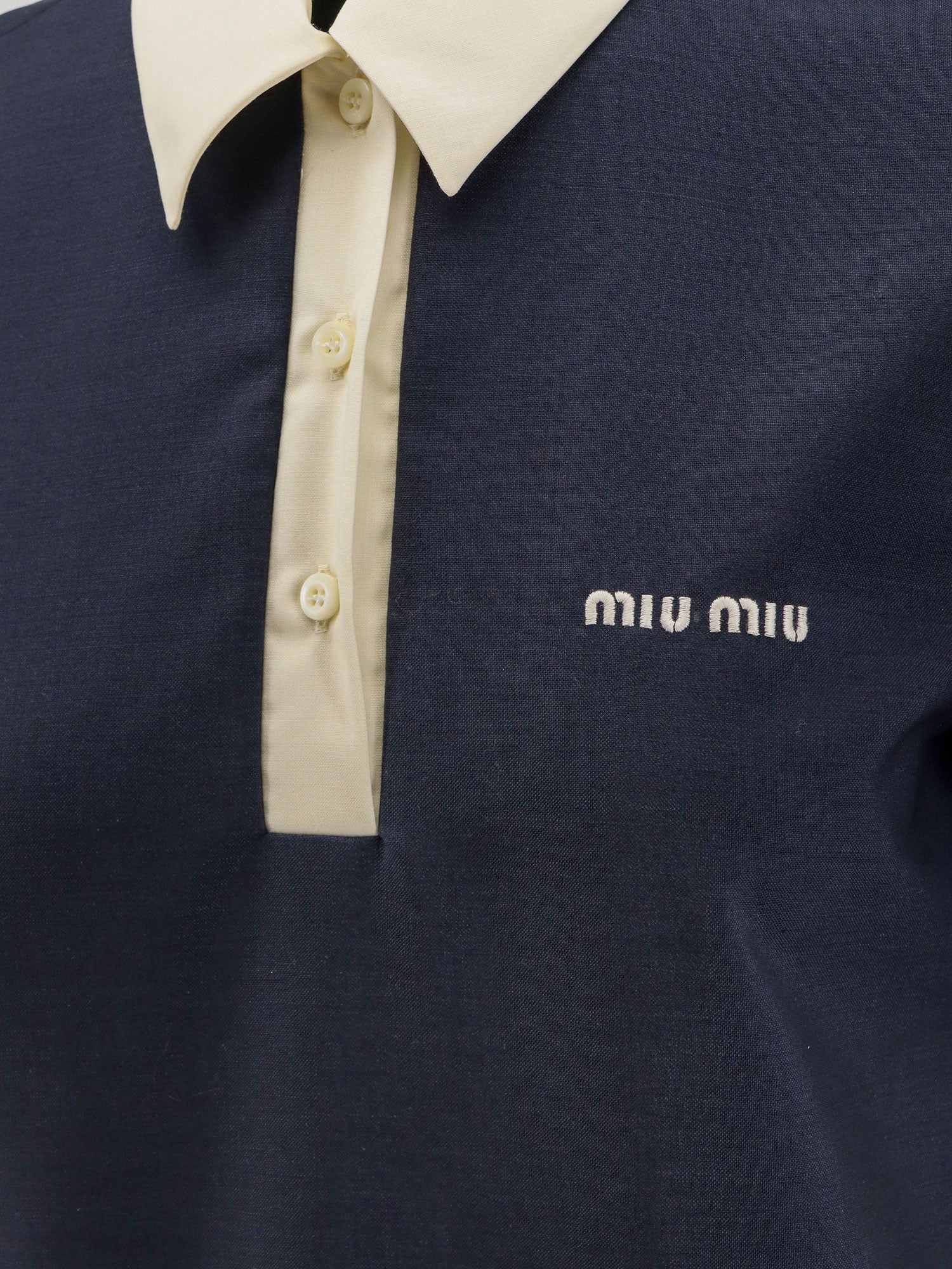 Miu Miu Women Mohair And Virgin Wool Short Dress