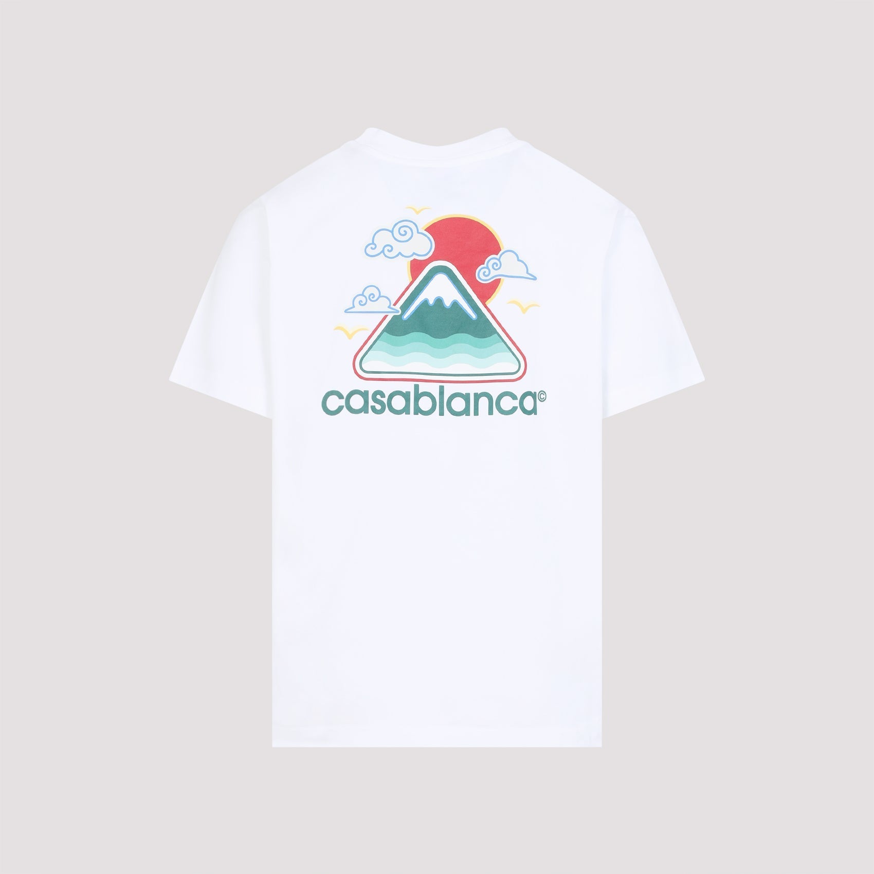 Casablanca Mountains Waves Screen T-Shirt Men