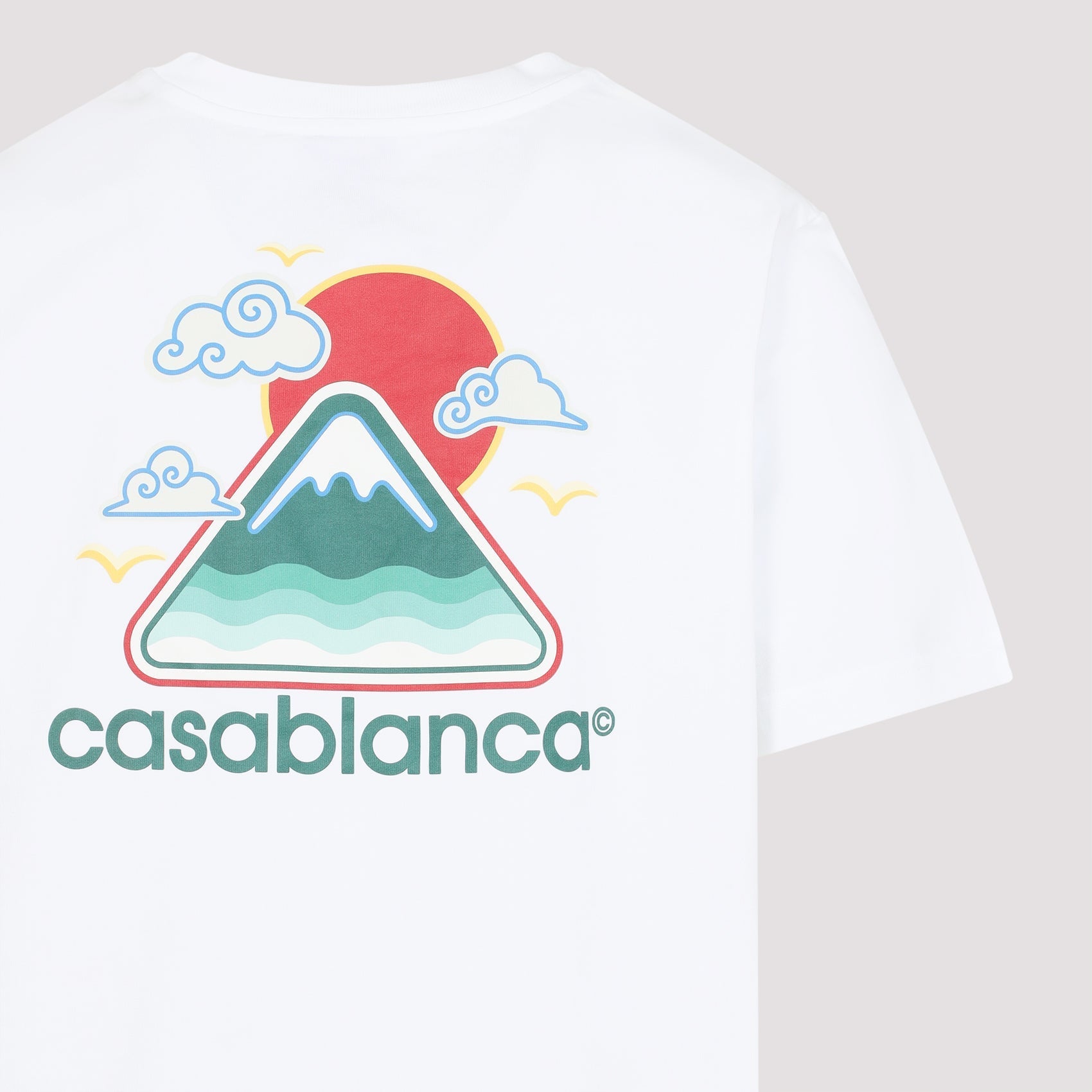 Casablanca Mountains Waves Screen T-Shirt Men