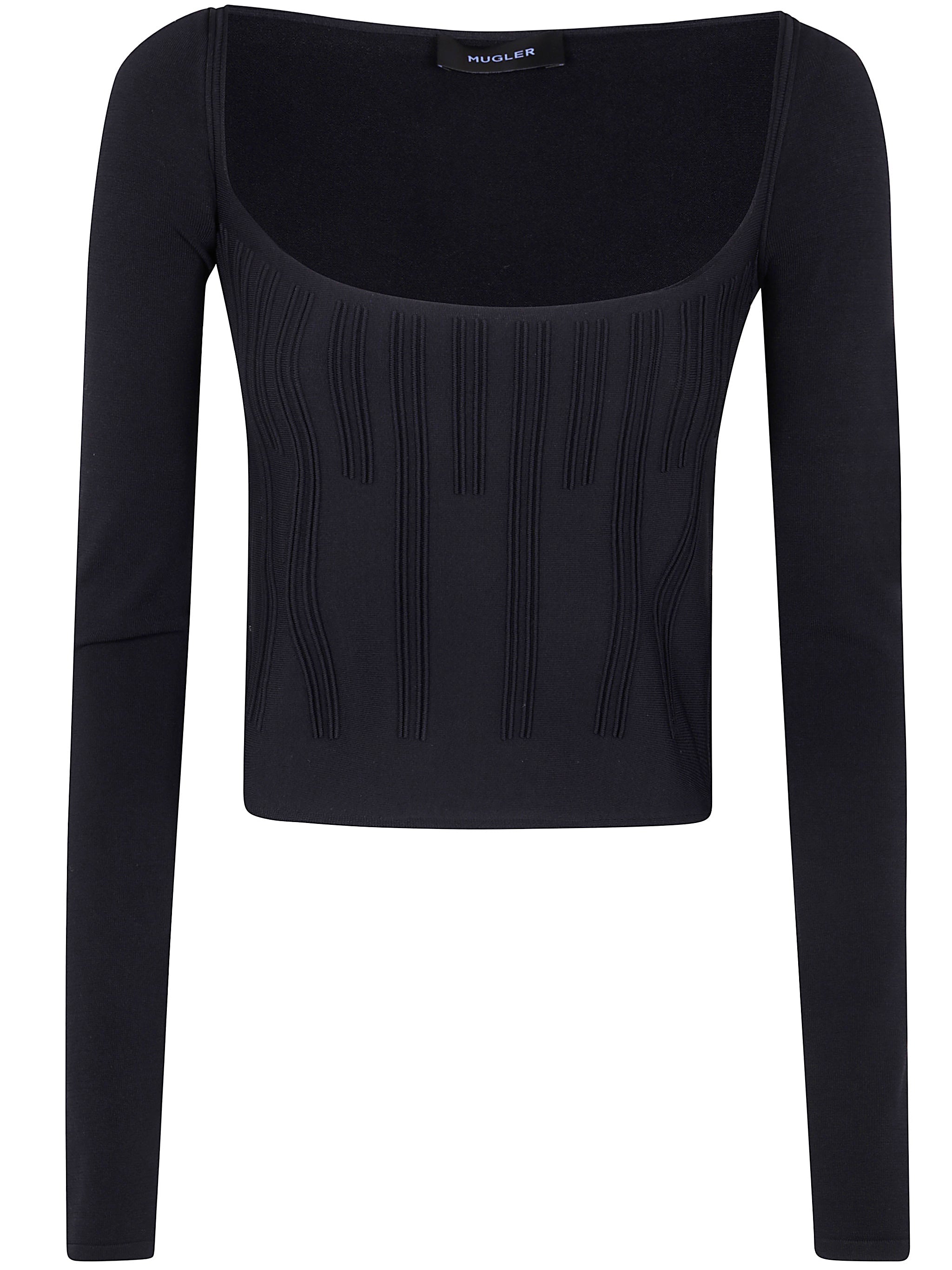 Mugler Women Madonna Neck Top