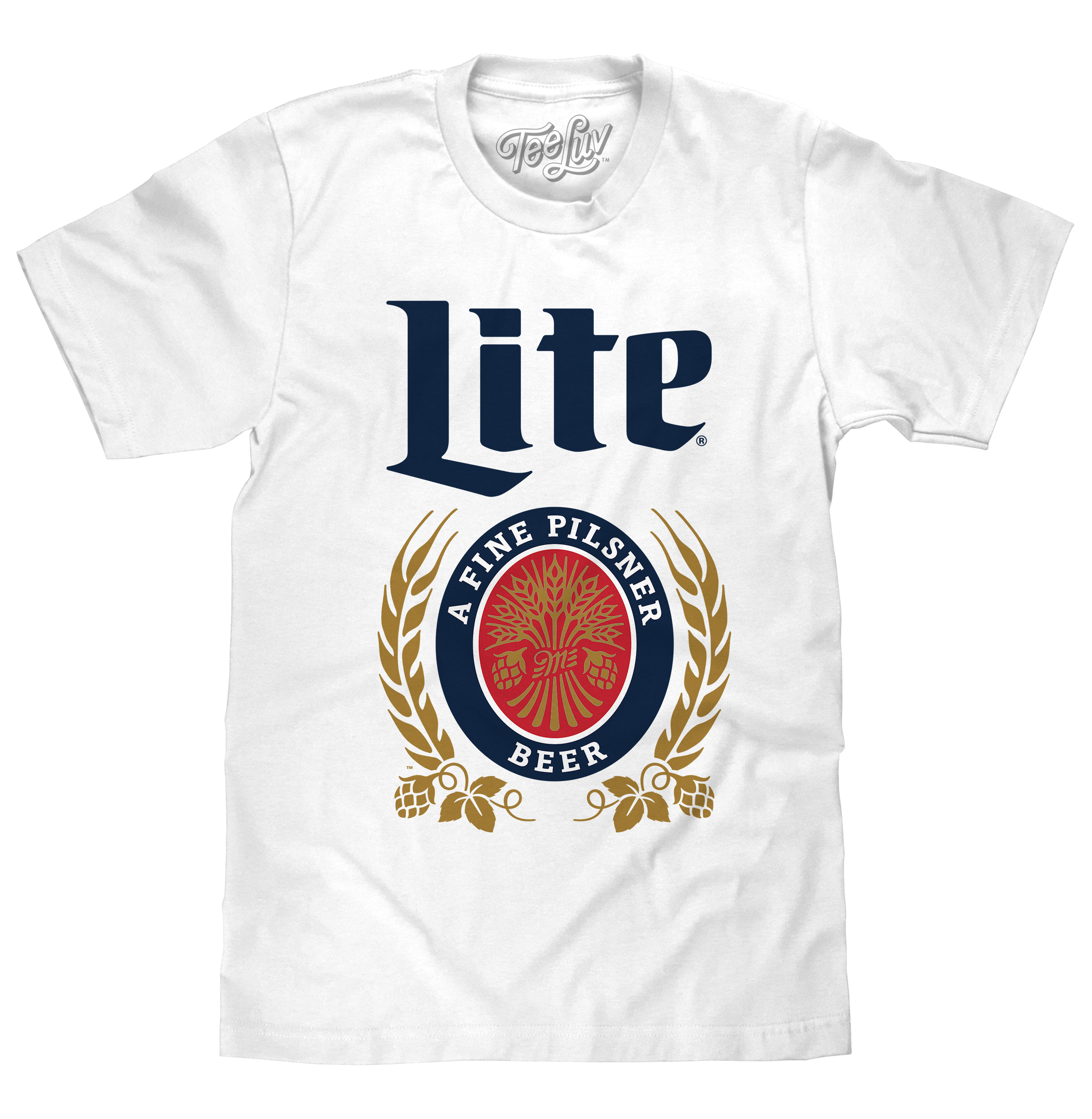 Miller Lite Logo T-Shirt - White