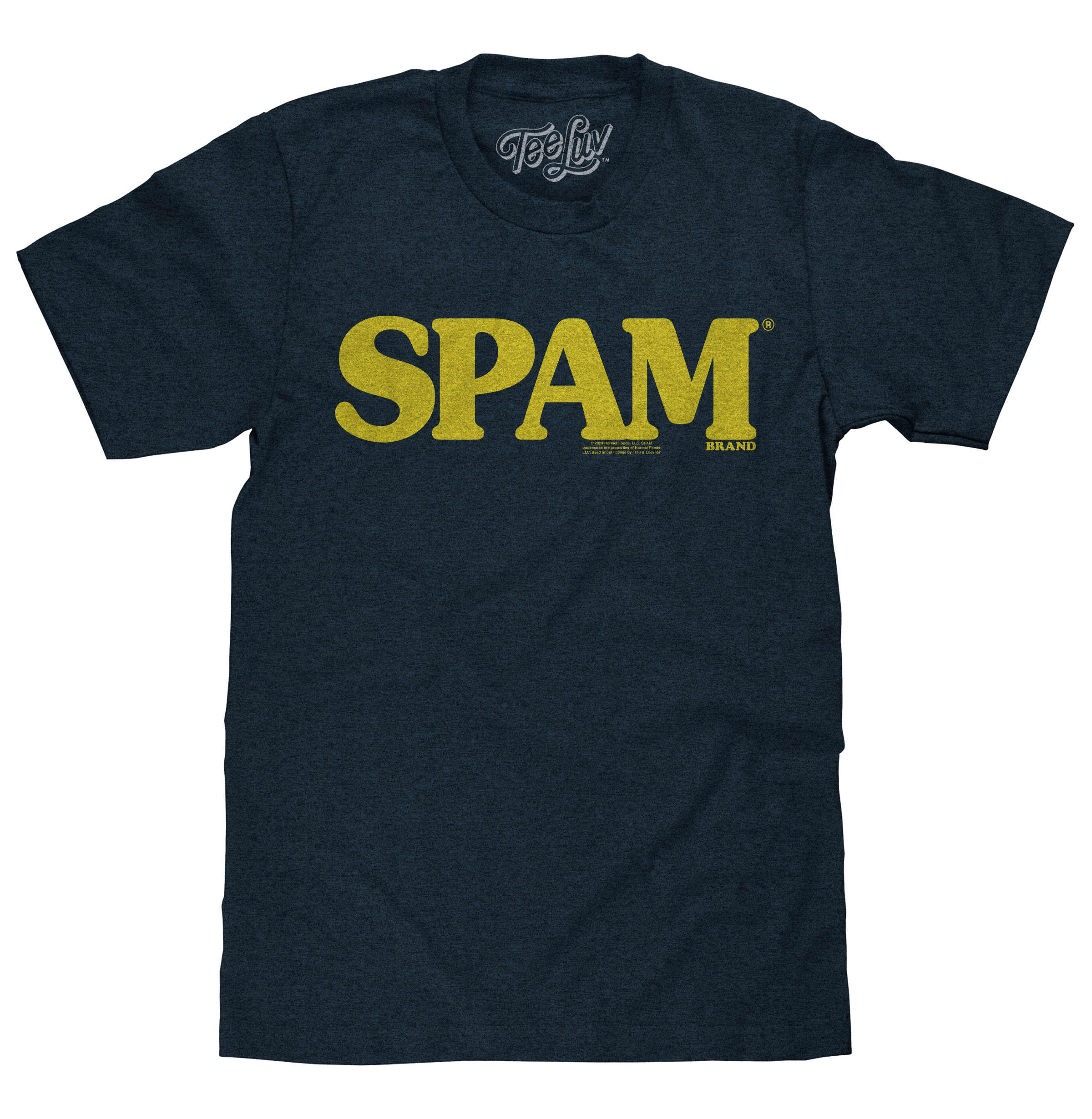 SPAM Logo T-Shirt - Navy