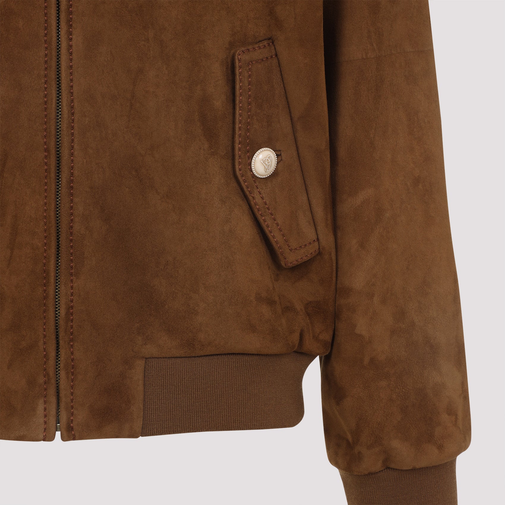 Valentino Suede Jacket Men