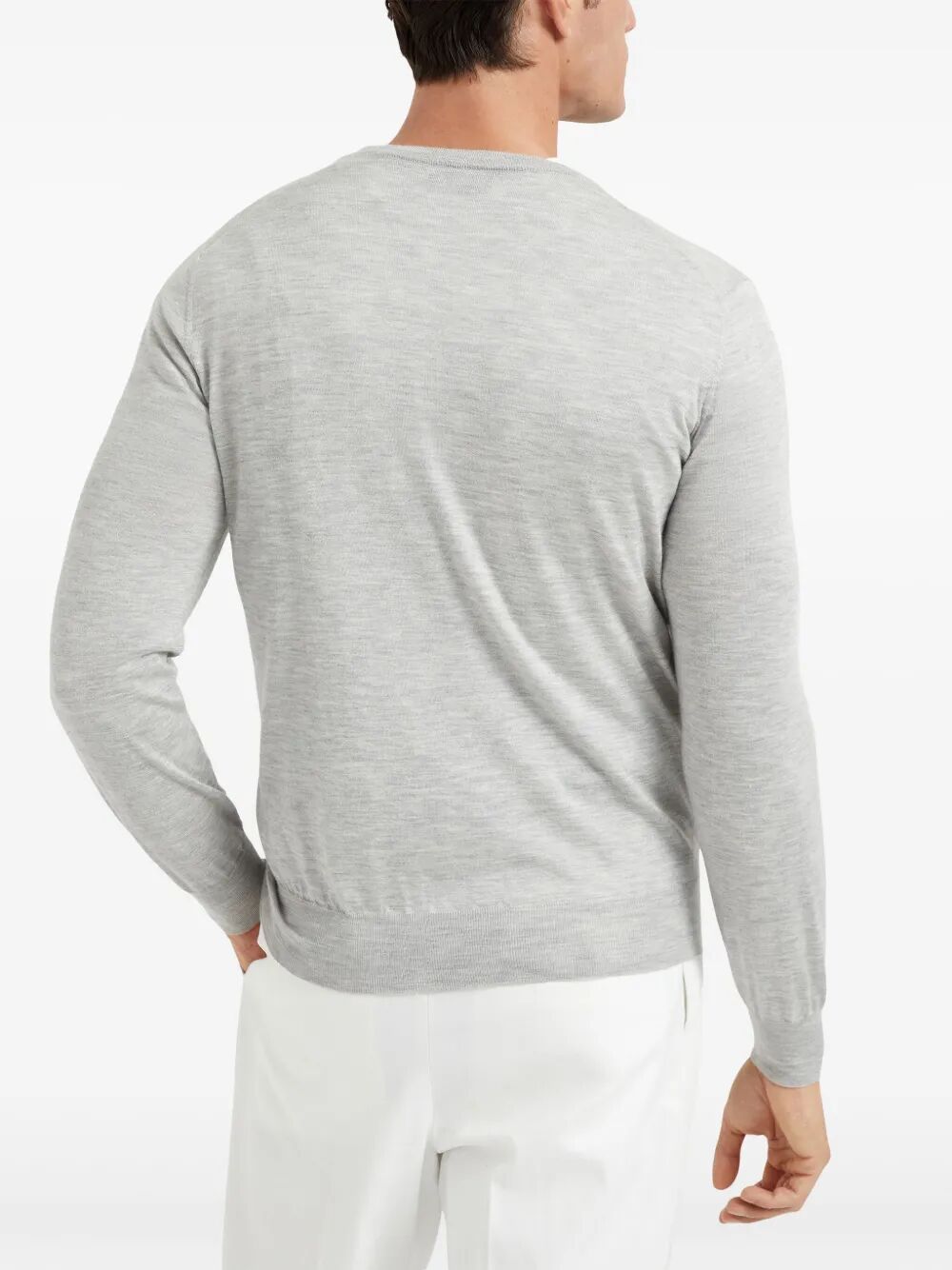 Brunello Cucinelli Men Round Neck Sweater
