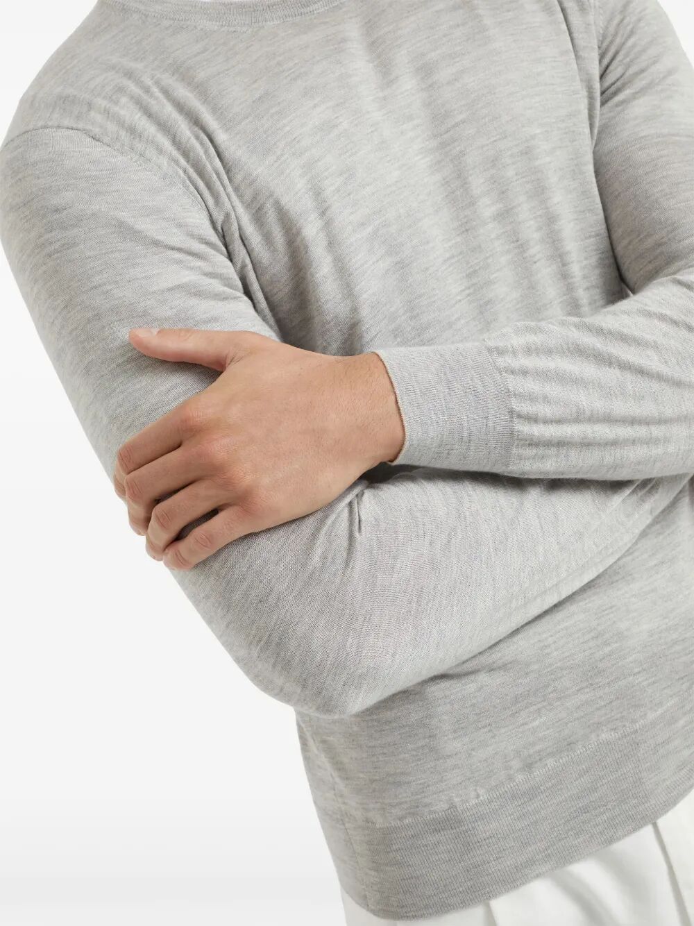 Brunello Cucinelli Men Round Neck Sweater