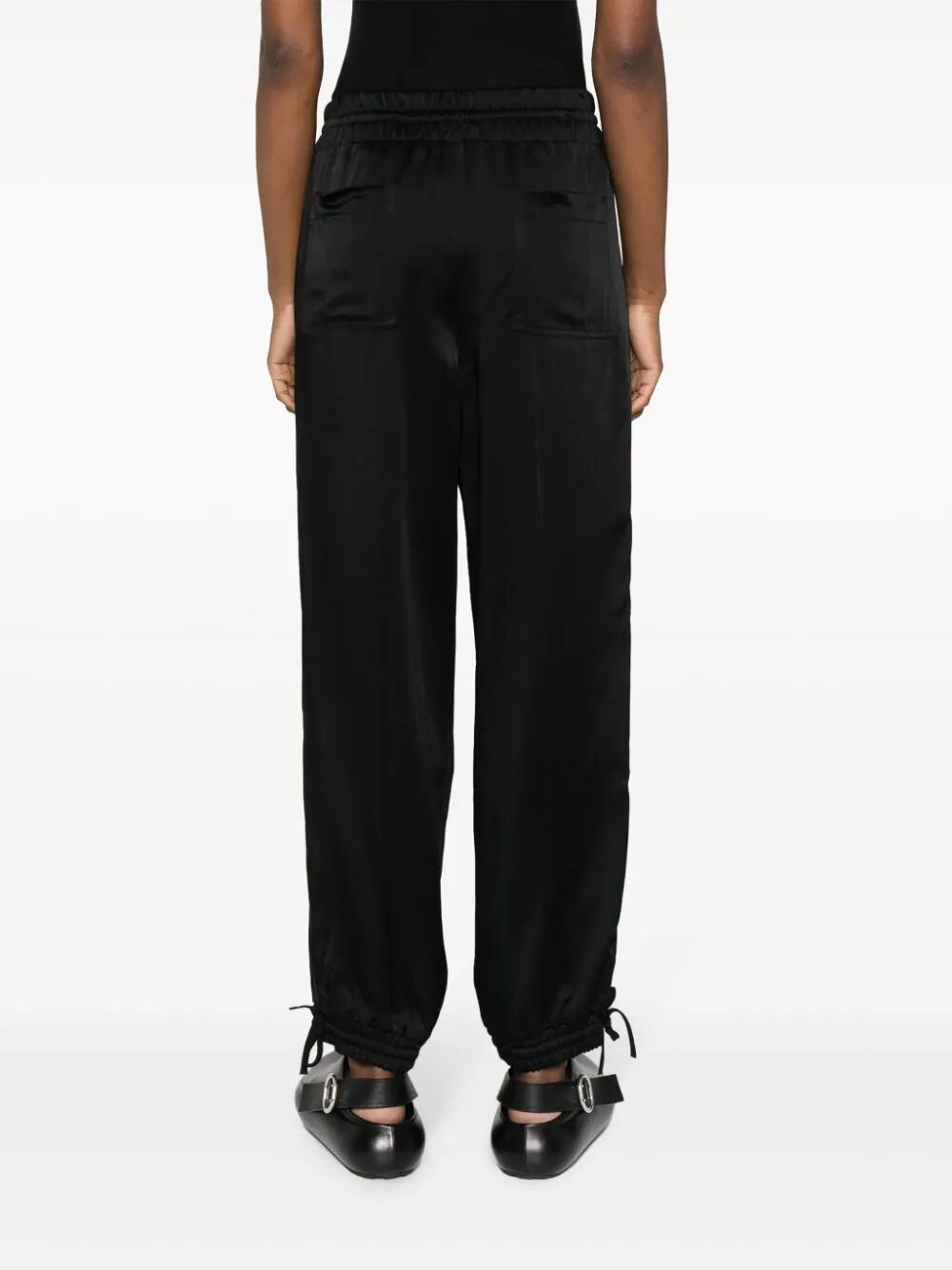 Jil Sander Women Relaxed Fit Jogging Pant With Tuxedo Band