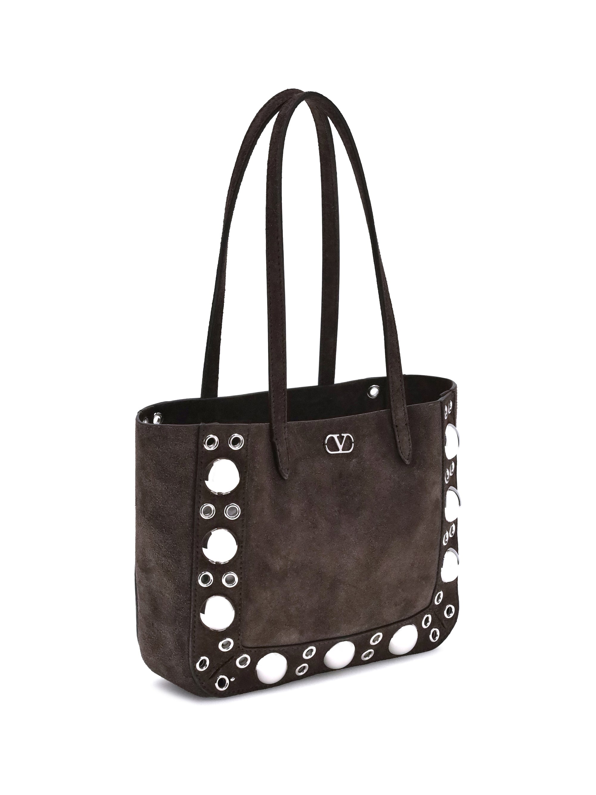 Valentino Garavani Women Suede Nellcôte Tote Bag