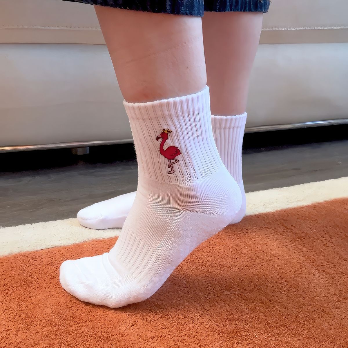 Classic The Popular Flamingo Socks
