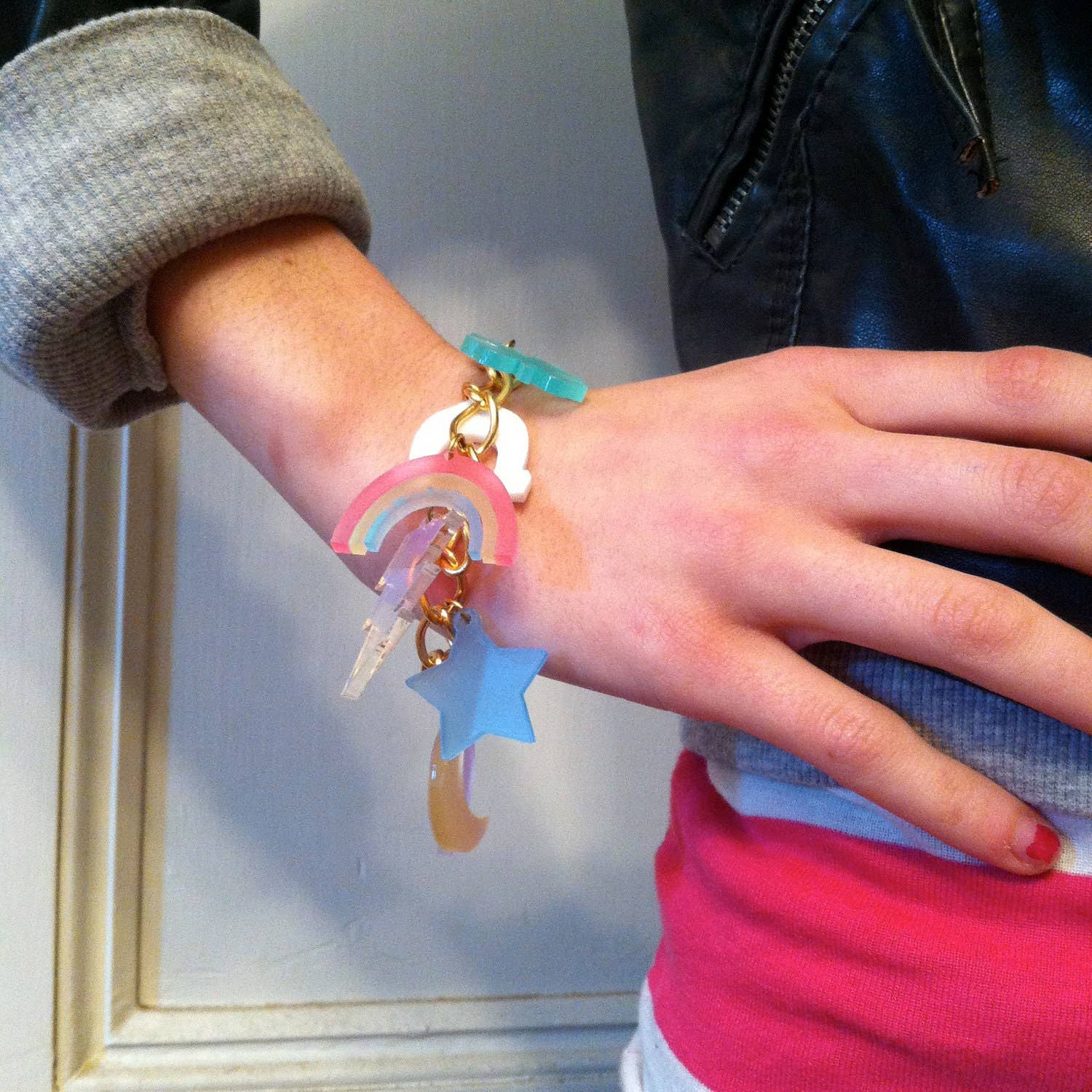 Pastel Lucky Charms Charm Bracelet